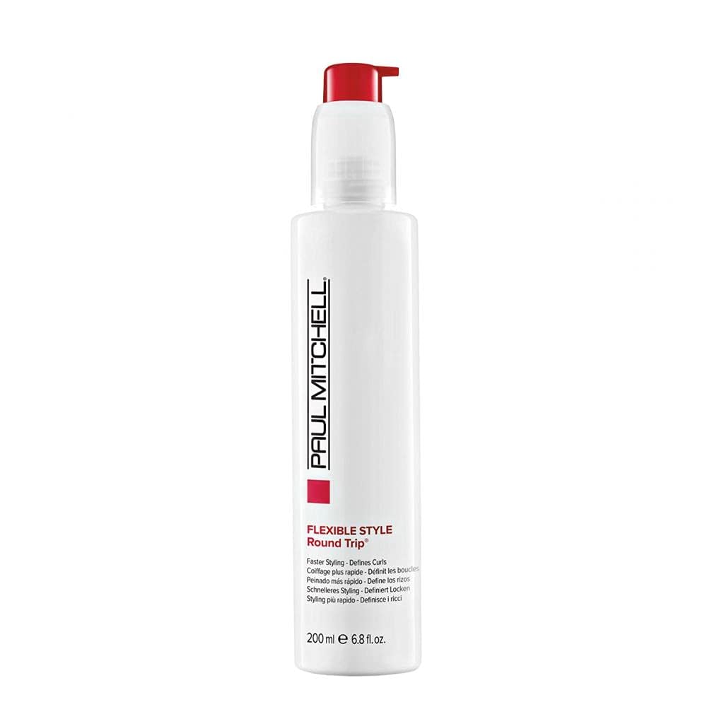 Paul Mitchell Round Trip Curl Defining Serum – Fast Drying, Flexible Hold (6.8 oz)