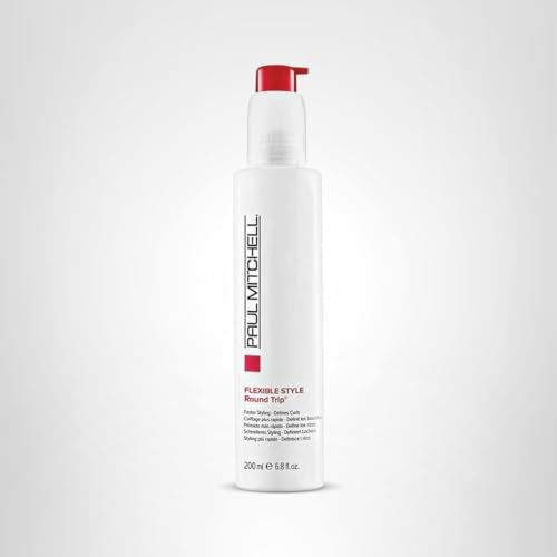 Paul Mitchell Round Trip Curl Defining Serum – Fast Drying, Flexible Hold (6.8 oz)