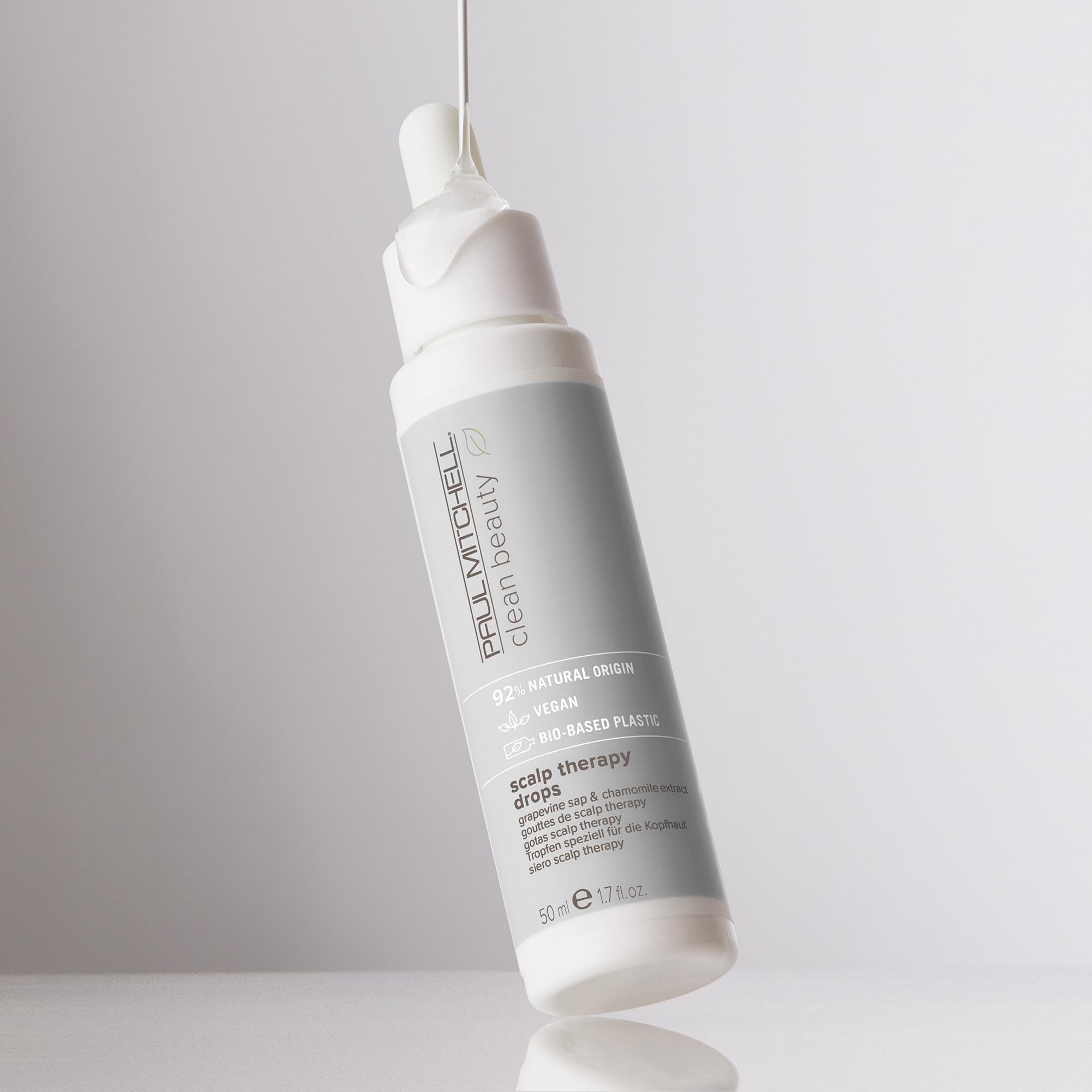 Paul Mitchell Clean Beauty Scalp Therapy Drops – Ultra-Light Scalp Serum for All Hair Types