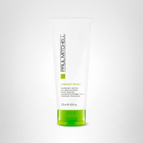 Paul Mitchell Straight Works Hair Gel – Smoothing Styler for Frizzy Hair | 6.8 fl oz