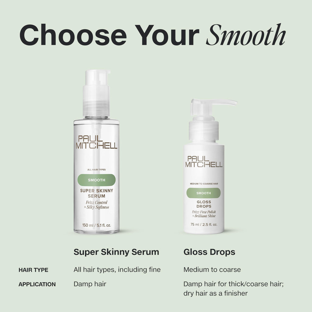 Paul Mitchell Super Skinny Serum Blowout Primer – Speeds Drying Time, Humidity Resistance | All Hair Types | 5.1 fl oz