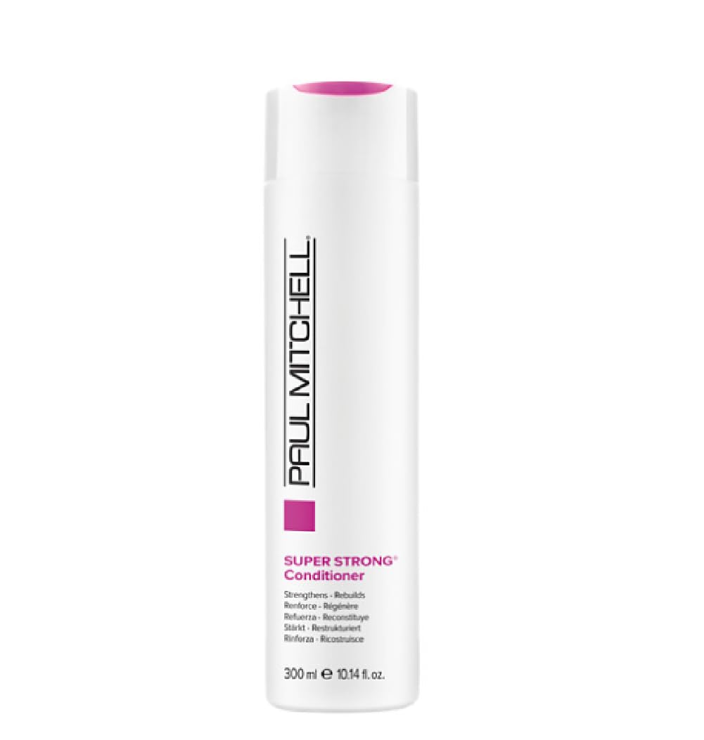 Paul Mitchell Super Strong Conditioner – Strengthens & Rebuilds Damaged Hair (10.14 oz)