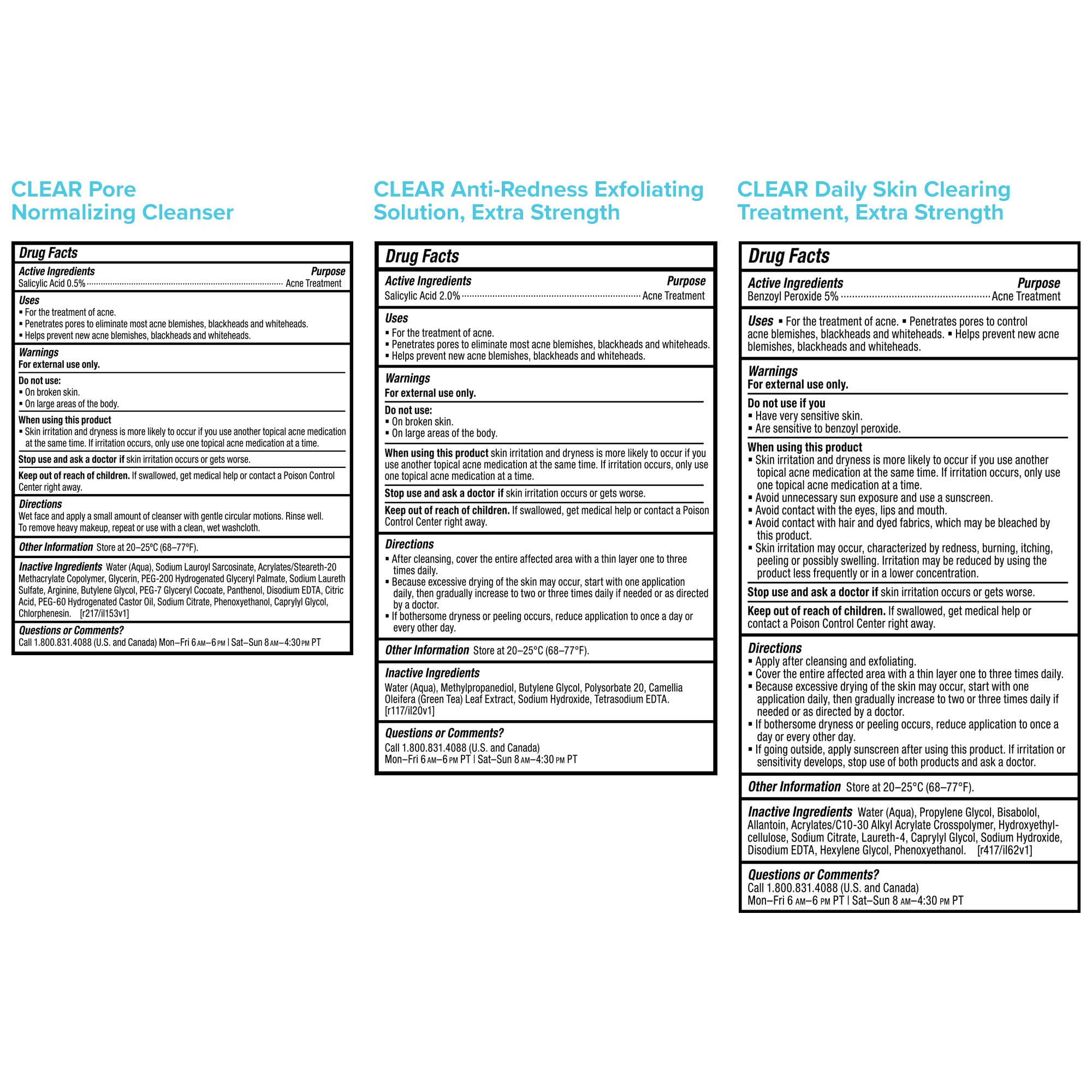 Paula's Choice CLEAR Extra Strength Acne Kit — 2% Salicylic Acid + 5% Benzoyl Peroxide