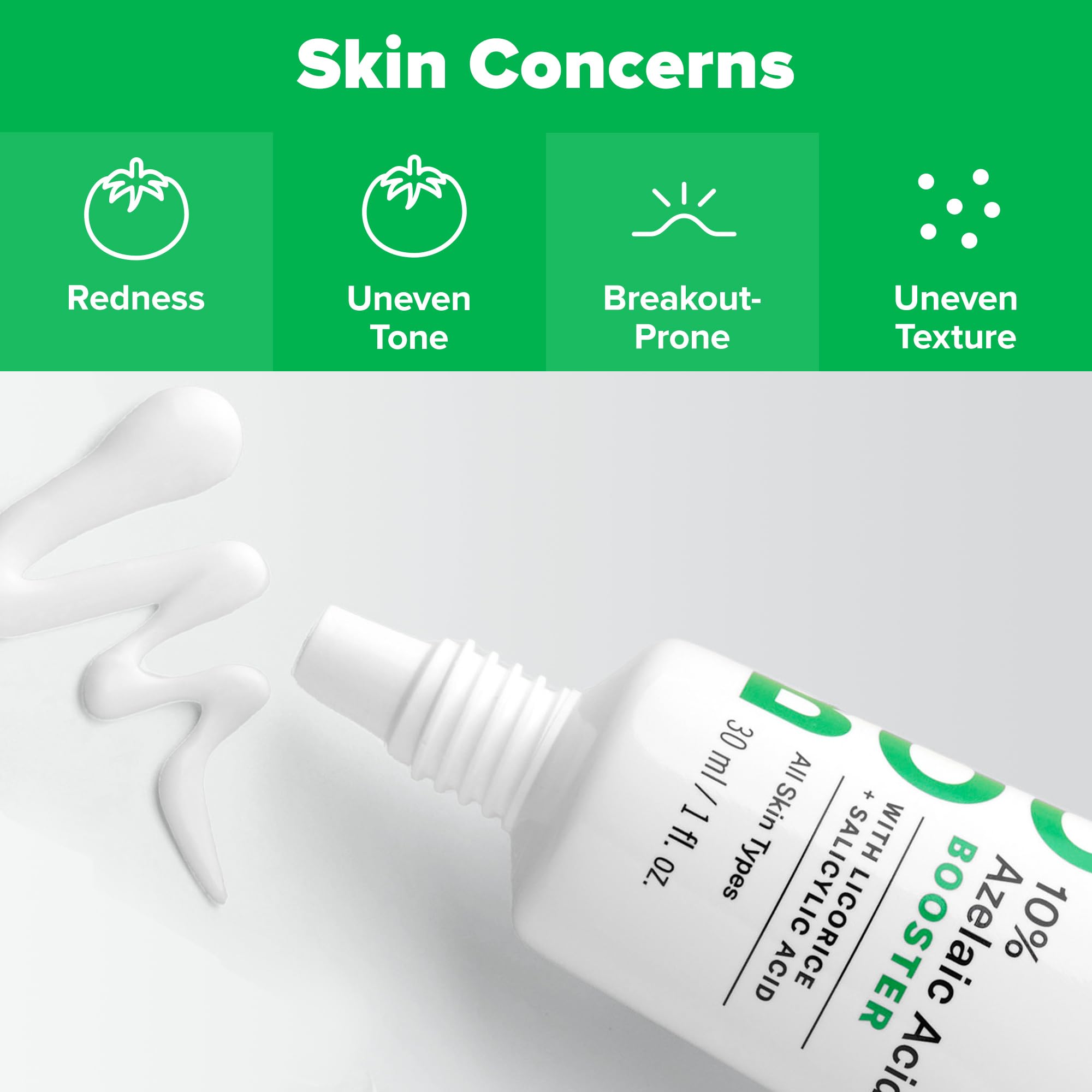 Paula's Choice BOOST 10% Azelaic Acid Booster Cream-Gel – Oil-Free Serum with Salicylic Acid