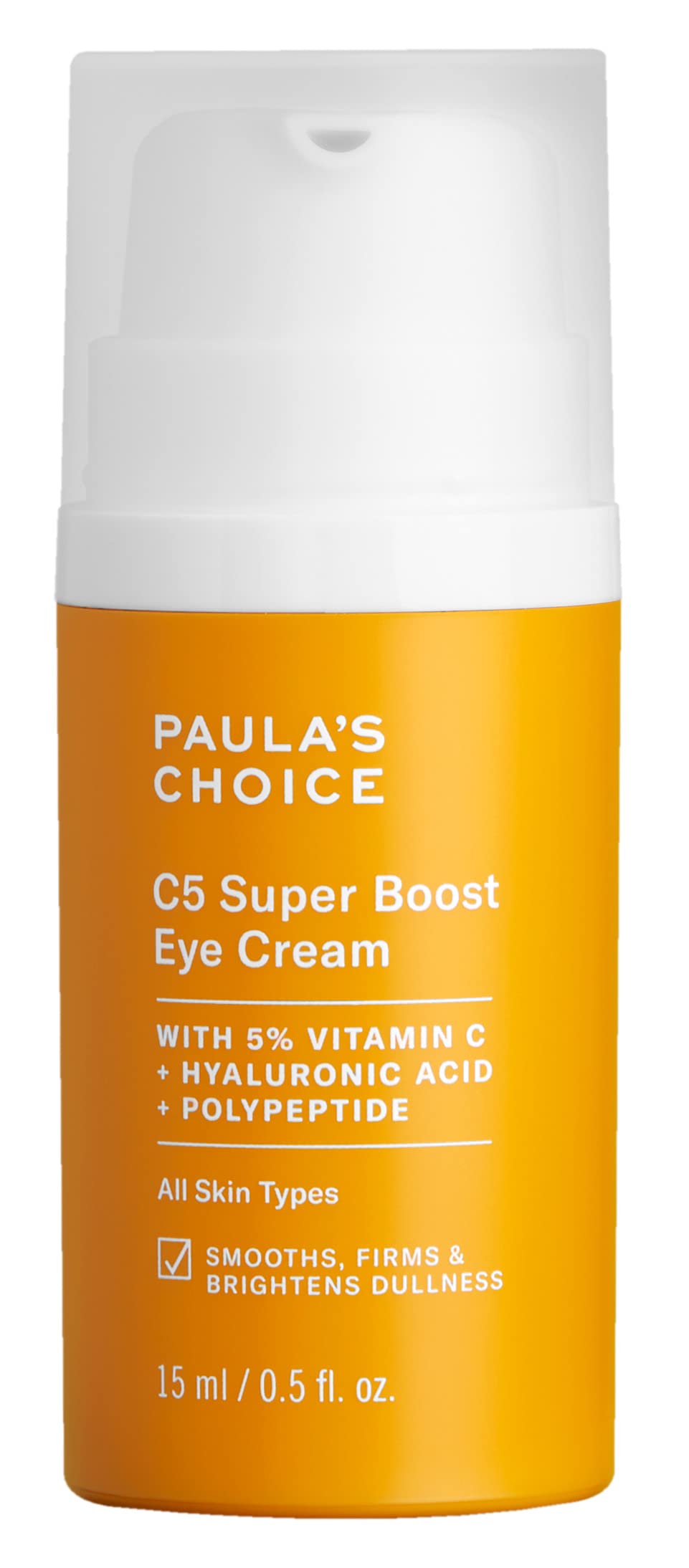 Paula's Choice C5 Super Boost Eye Cream — 5% Vitamin C, HA & Peptides