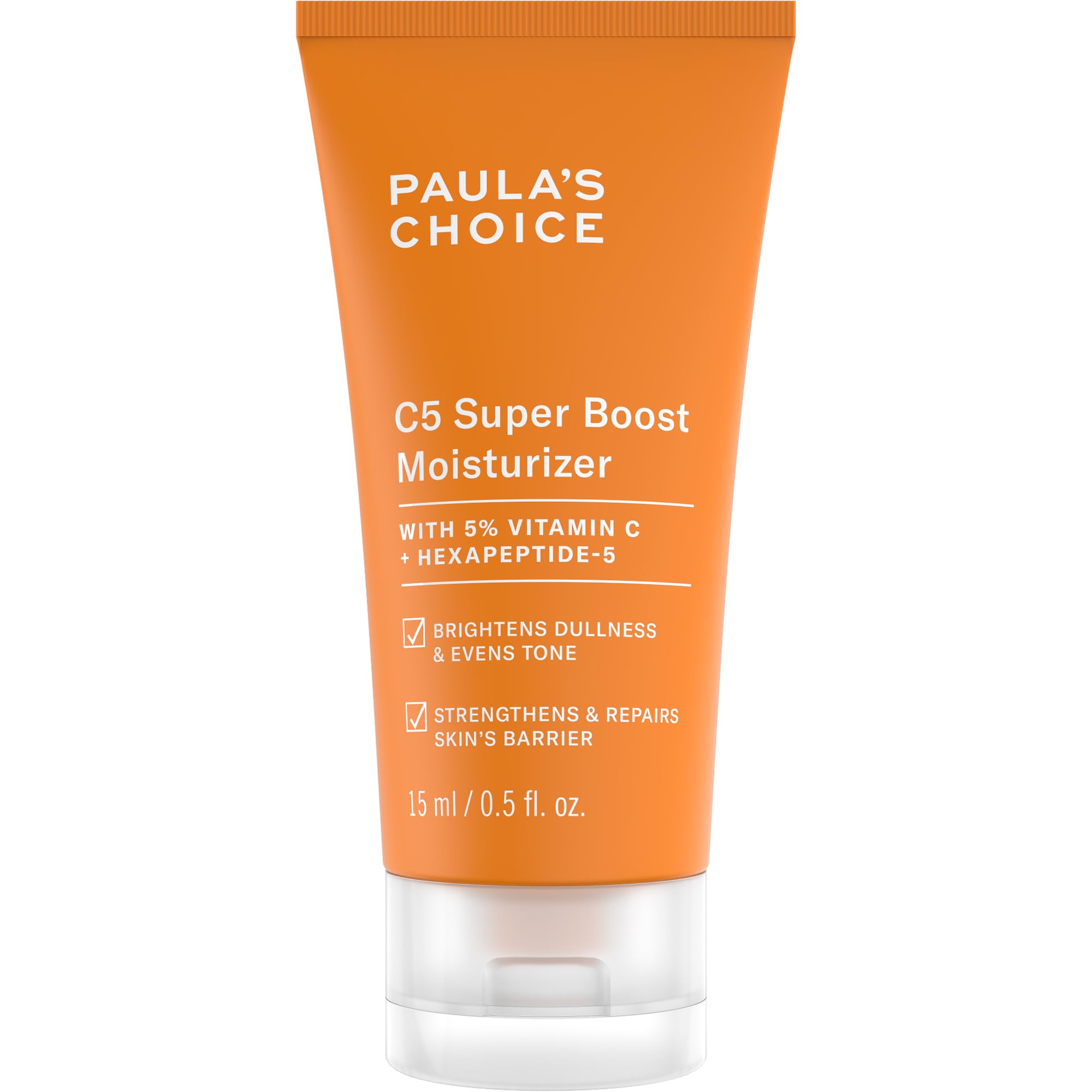 Paula's Choice C5 Super Boost Moisturizer | 5% Vitamin C & Squalane, Fragrance-Free