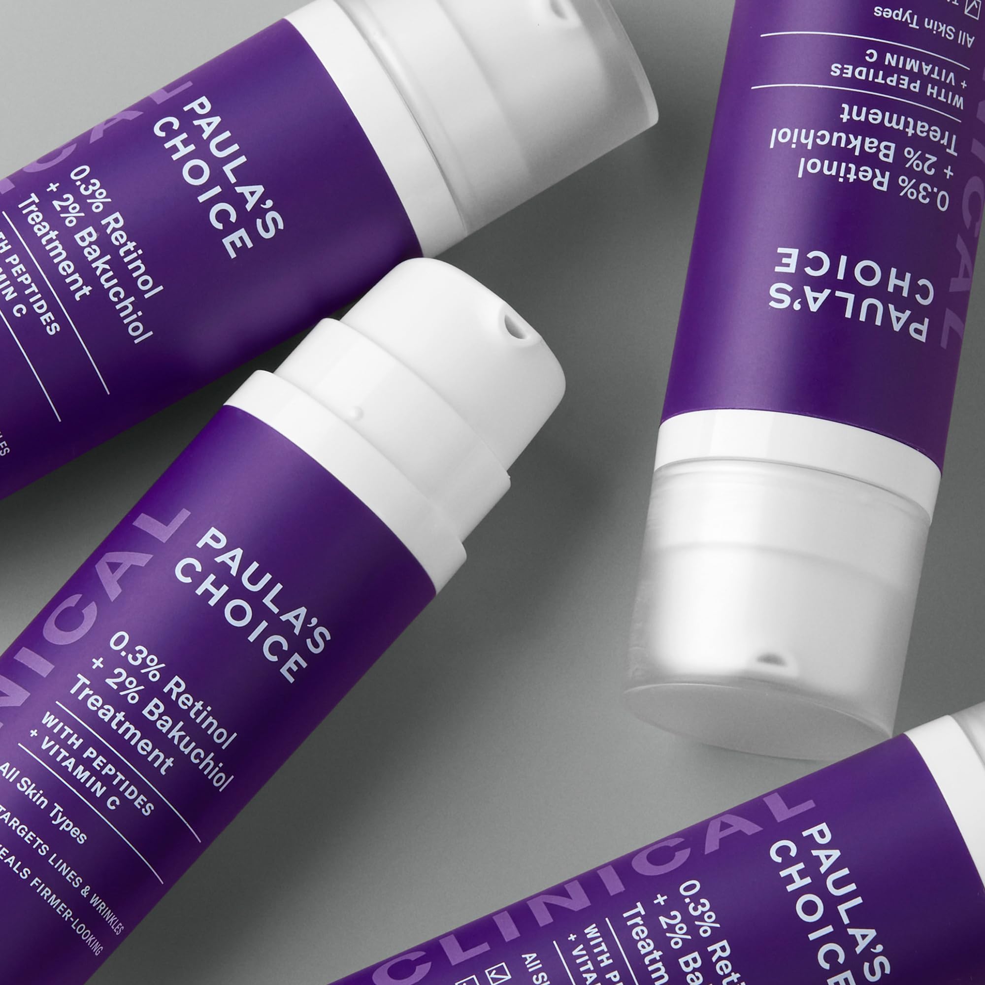 Paula's Choice Clinical 0.3% Retinol + 2% Bakuchiol Serum – Fragrance-Free, 1 oz