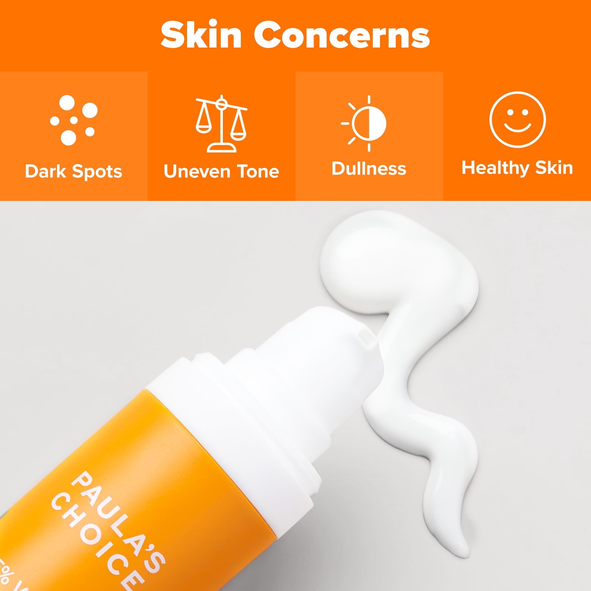 Paula's Choice 25% Vitamin C Serum with Glutathione & Antioxidants – Fragrance-Free, 1 oz