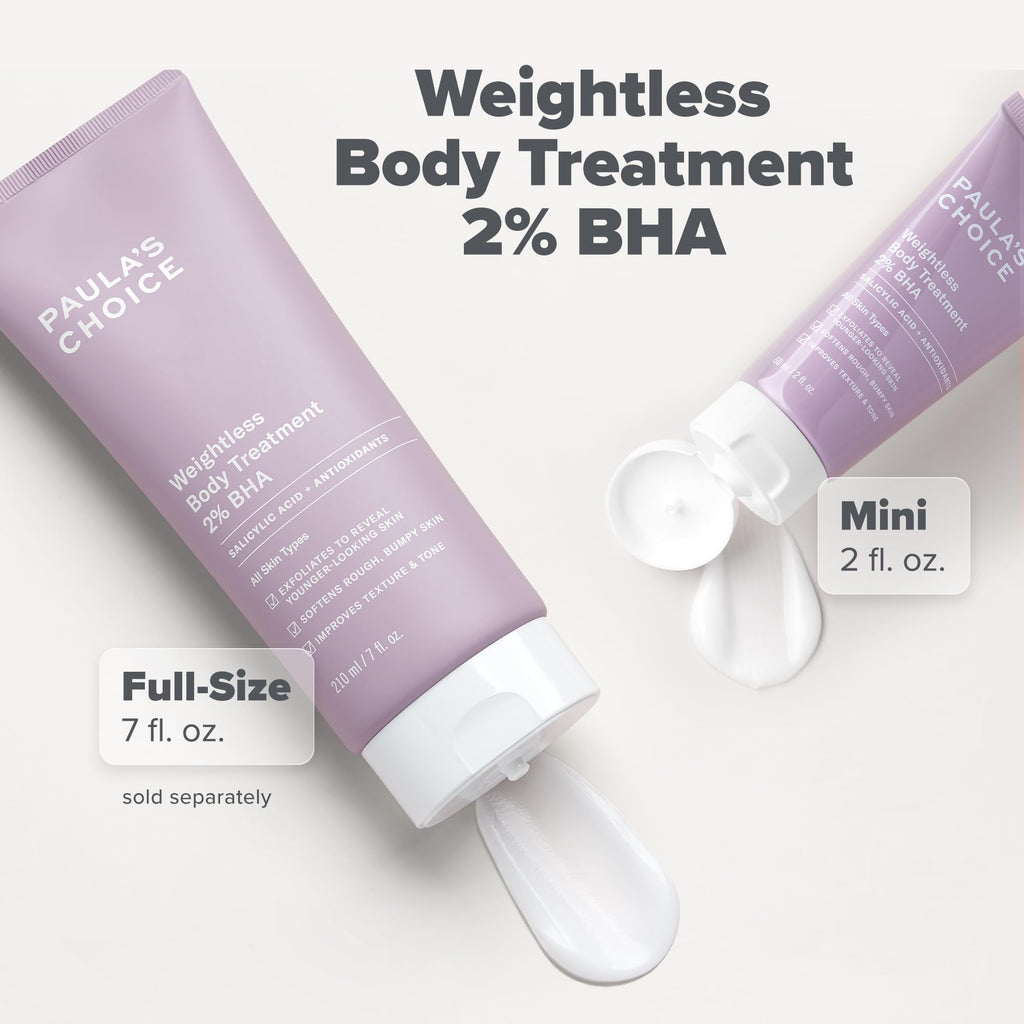 Paula's Choice Weightless Body Treatment 2% BHA | Exfoliating Lotion for KP & Pores