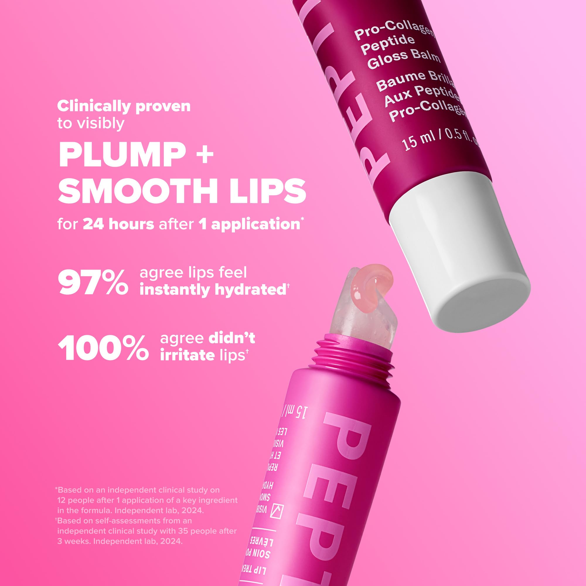 Paula’s Choice Pro-Collagen Peptide Gloss Lip Balm – Hydrates, Smooths, Sheer Plum Tint