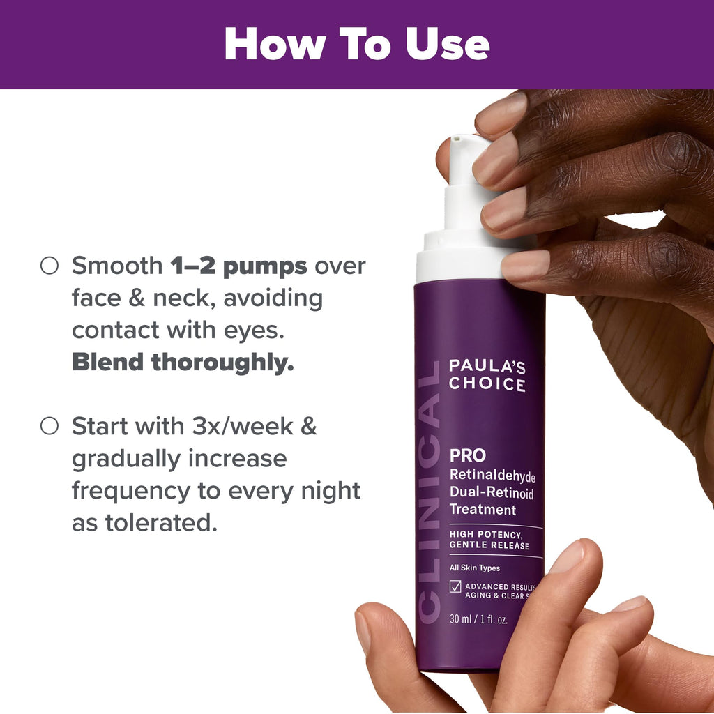 Paula’s Choice Pro Retinaldehyde Dual-Retinoid Serum — High Potency Anti-Aging for Breakout-Prone Skin
