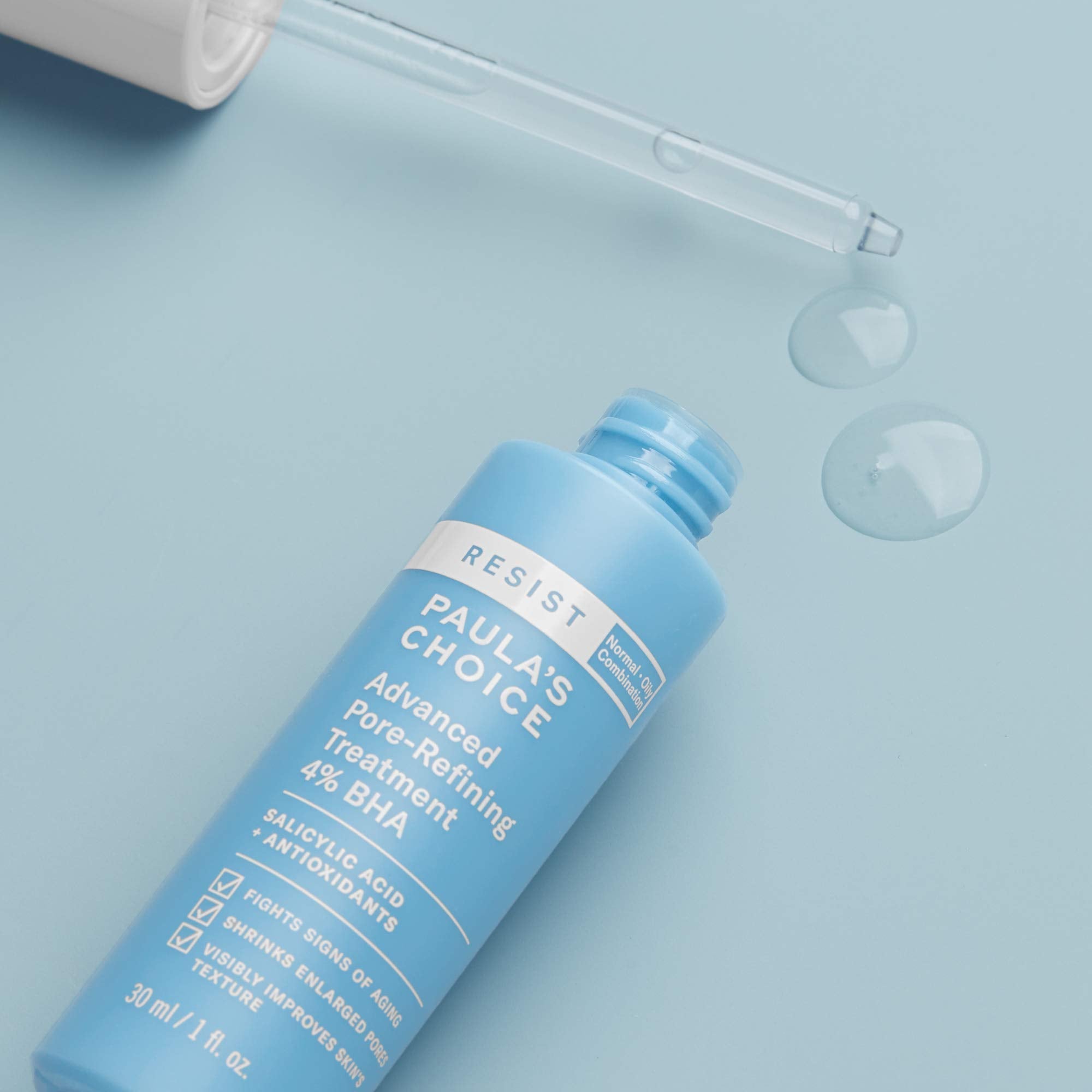 Paula's Choice RESIST 4% BHA Serum – Pore Refining Exfoliant (Fragrance-Free)