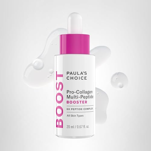 Paula’s Choice Pro-Collagen Multi-Peptide Booster Serum for Wrinkles – Fragrance-Free, 0.67 oz