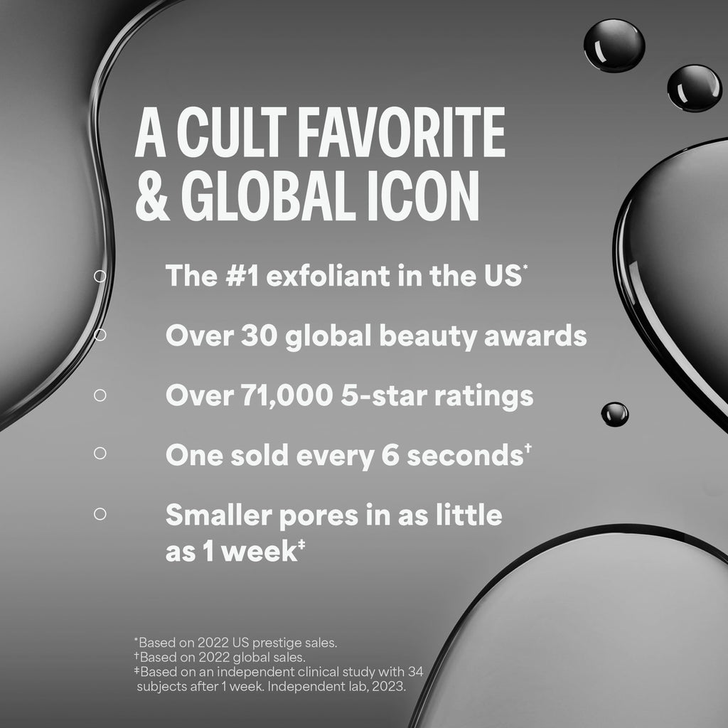 Paula's Choice SKIN PERFECTING 2% BHA Liquid Exfoliant – Unclog Pores, Smooth Fine Lines, Fragrance-Free