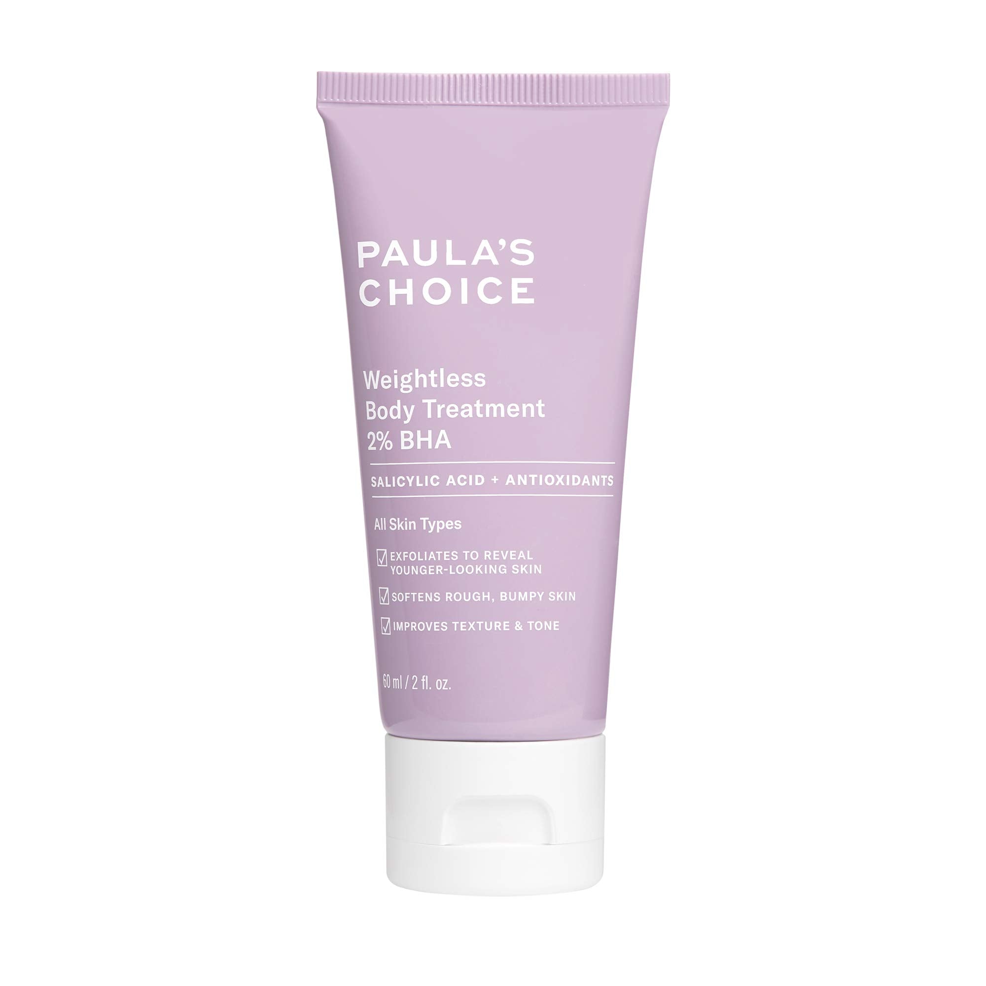 Paula's Choice Weightless Body Treatment 2% BHA | Exfoliating Lotion for KP & Pores