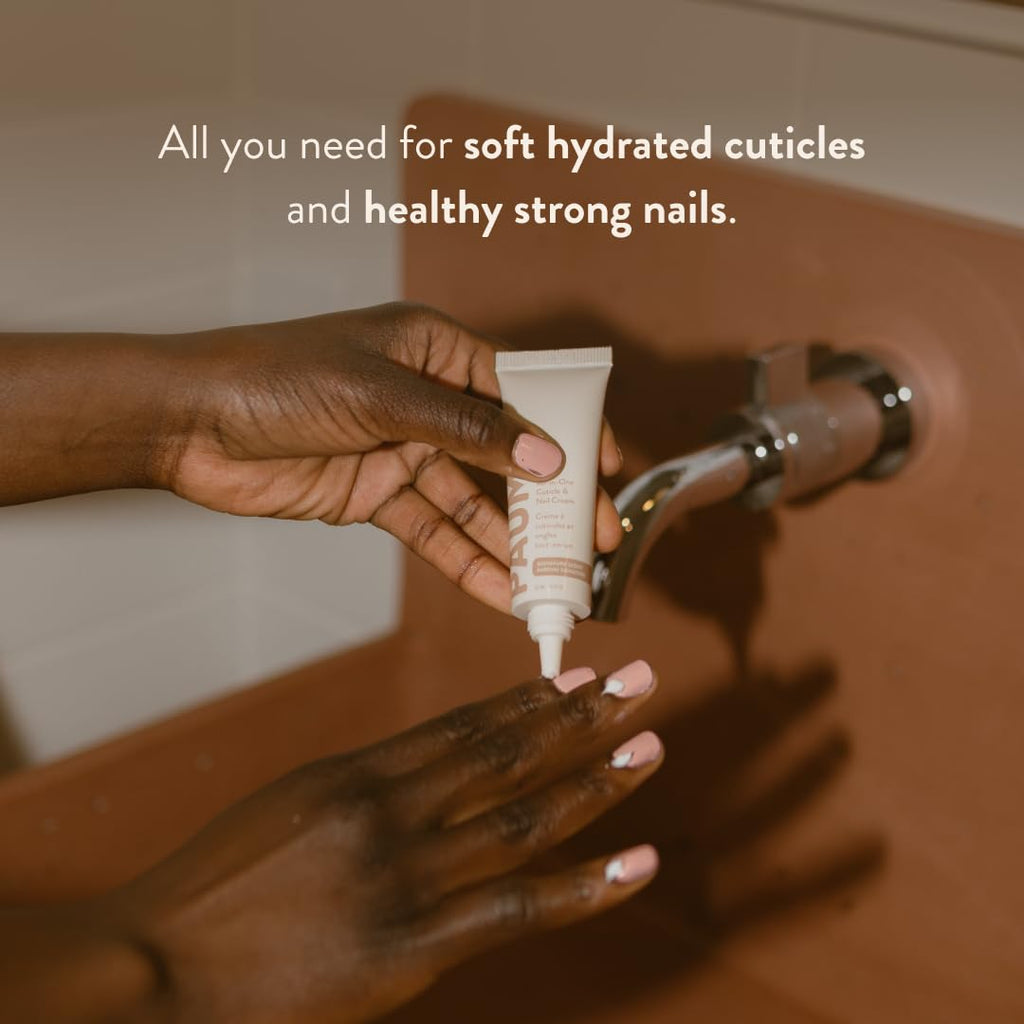 PAUME All-in-One Cuticle and Nail Cream – Nail Strengthener & Repair, 0.75 oz