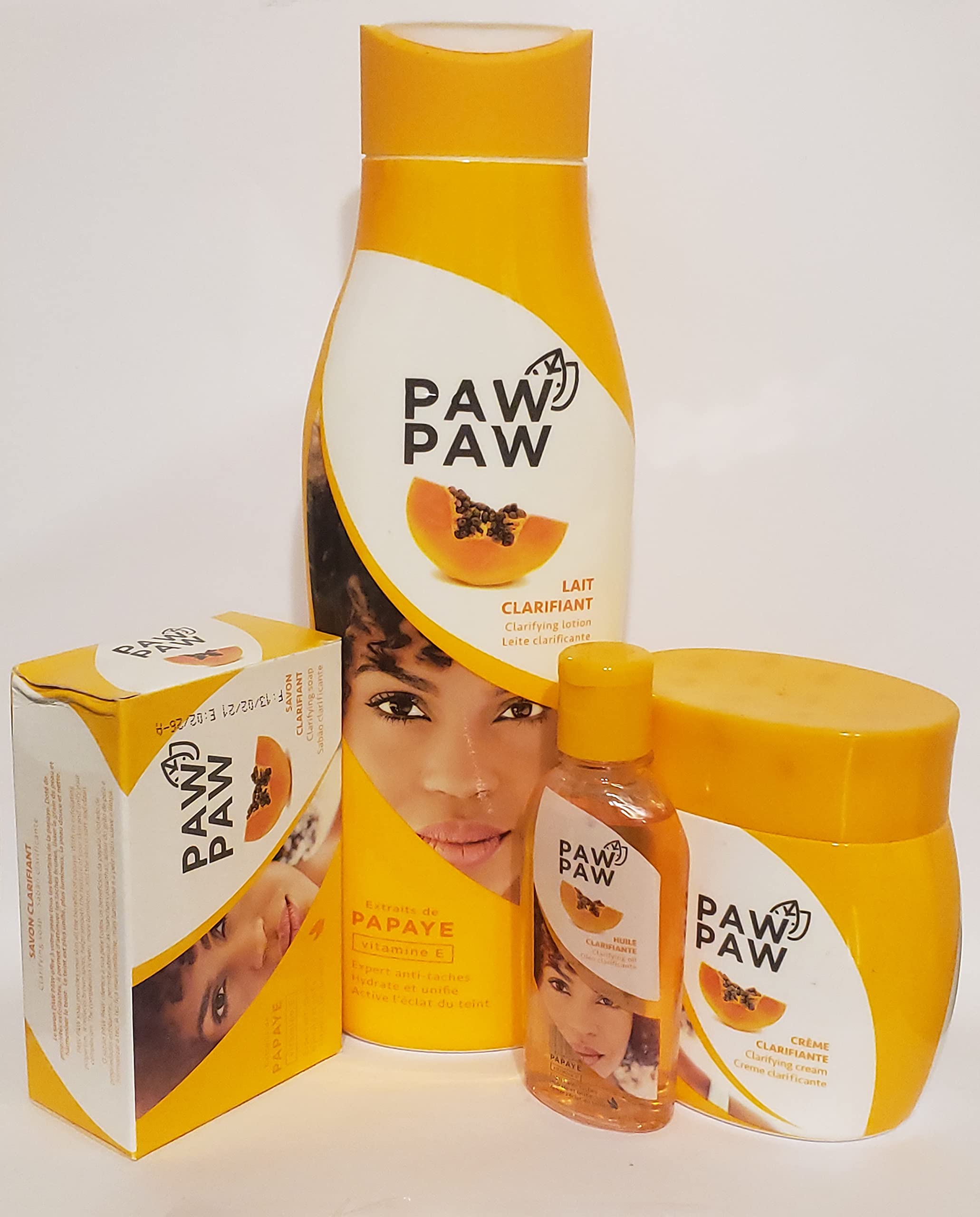 Paw Paw Clarifying Body Kit 4pcs - Gentle, Hygienic Skincare Set