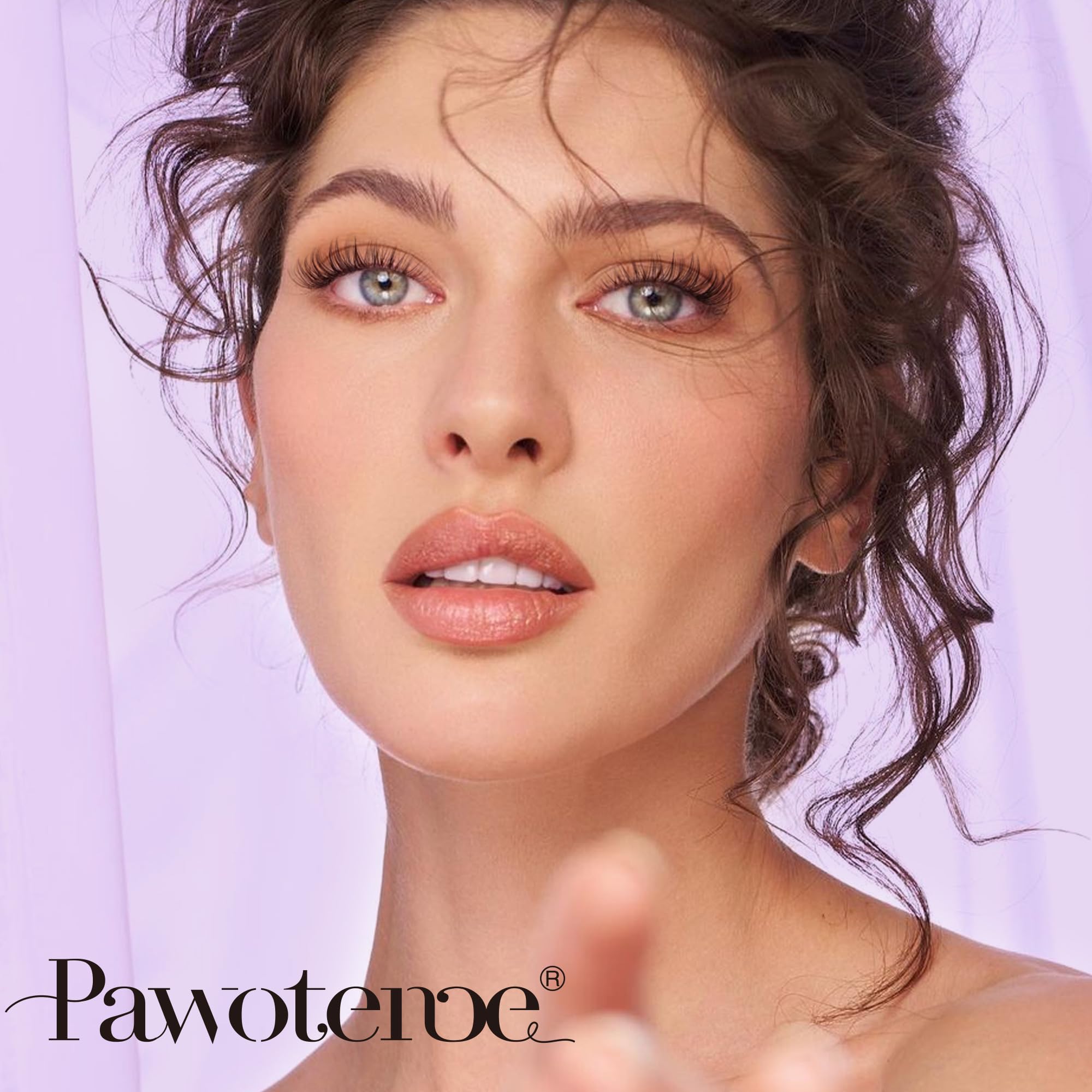 Pawotence Wispy Lash Clusters Kit – 180pcs DIY Cat Eye Extensions with Bond & Seal