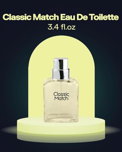 PB ParfumsBelcam Classic Match CM Eau de Toilette – Fresh, Woody, Long-Lasting for Everyday Wear
