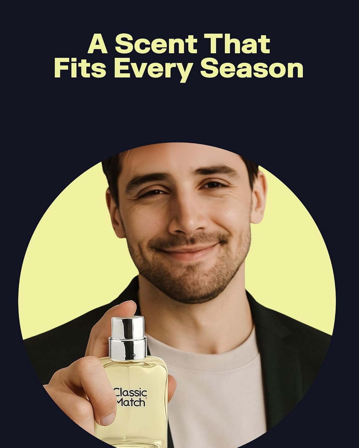 PB ParfumsBelcam Classic Match CM Eau de Toilette – Fresh, Woody, Long-Lasting for Everyday Wear
