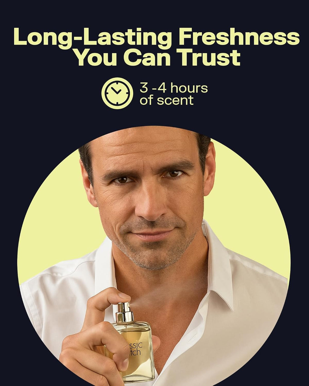 PB ParfumsBelcam Classic Match CM Eau de Toilette – Fresh, Woody, Long-Lasting for Everyday Wear