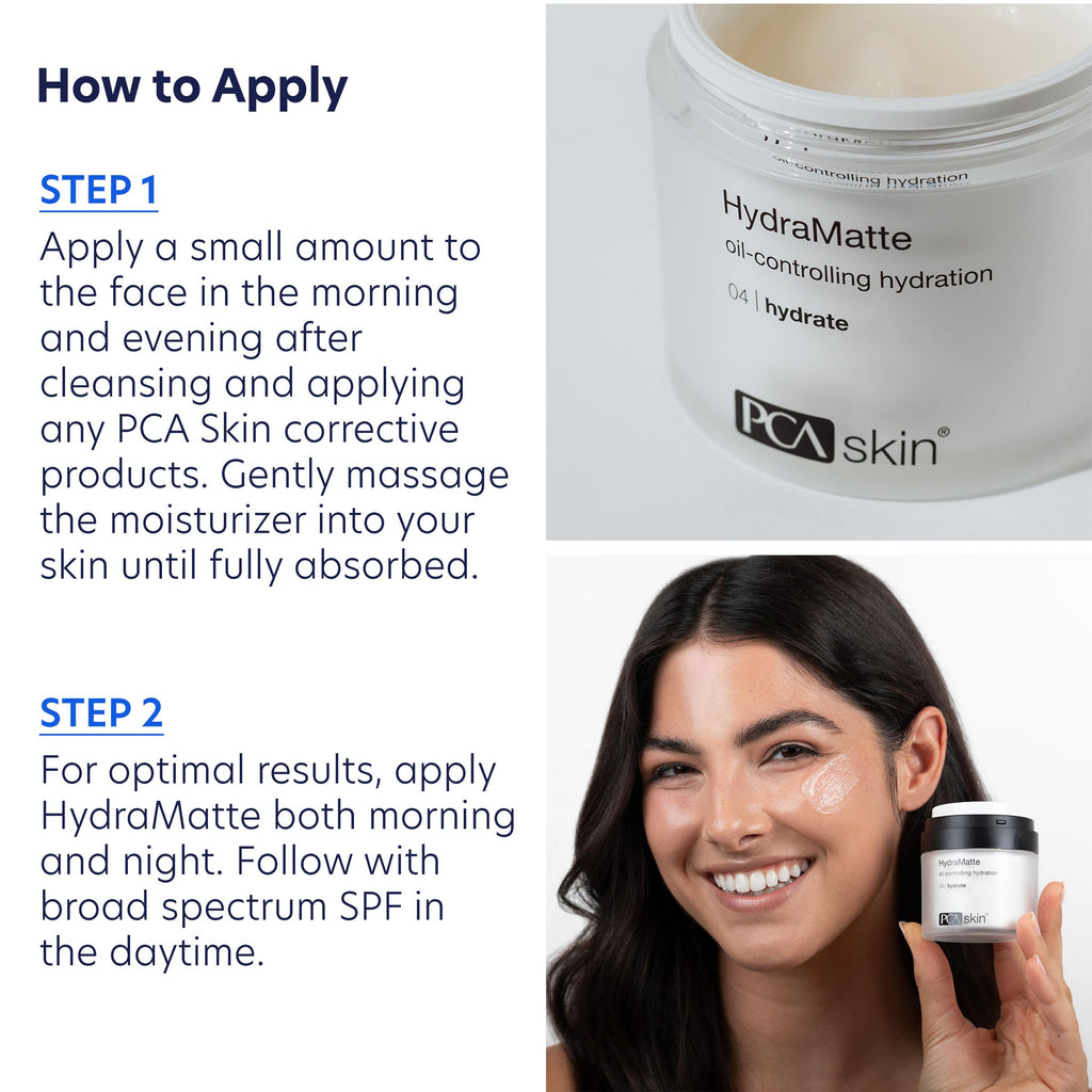 PCA SKIN HydraMatte Oil Control Moisturizer – Gel for Oily & Combination Skin | 1.8 oz