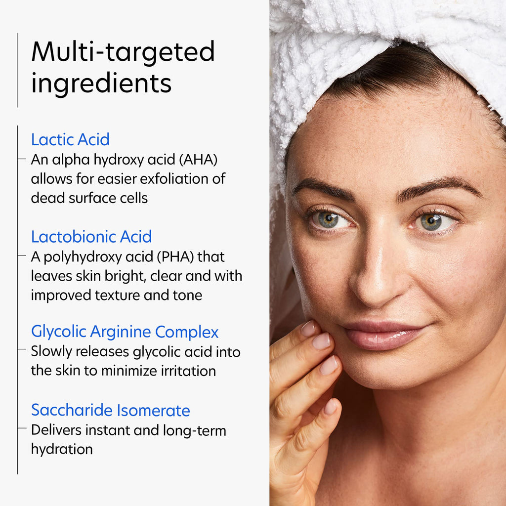 PCA SKIN Resurfacing Serum - Gentle Exfoliating Facial Corrective with Lactic & Glycolic Acid (1 fl oz)