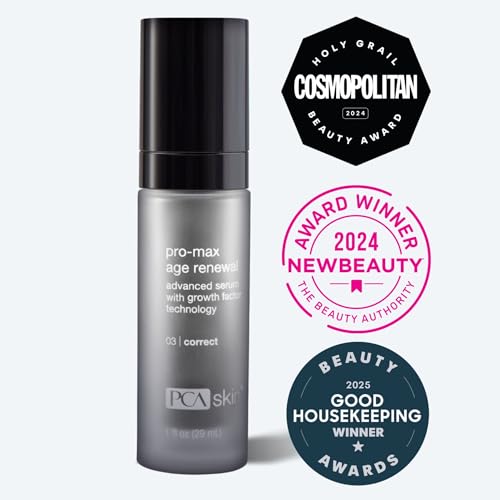 PCA SKIN Pro Max Age Renewal Anti Aging Serum – Lift, Firm & Plump Skin on Face & Neck | 1 oz Pump