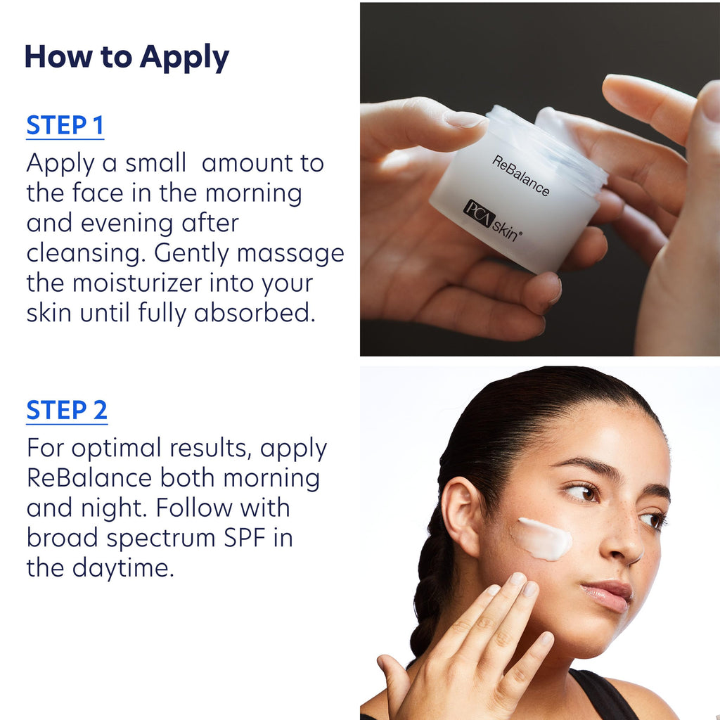 PCA SKIN ReBalance Sensitive Daily Moisturizer for Face – Calming Hydration (1.7 fl oz)