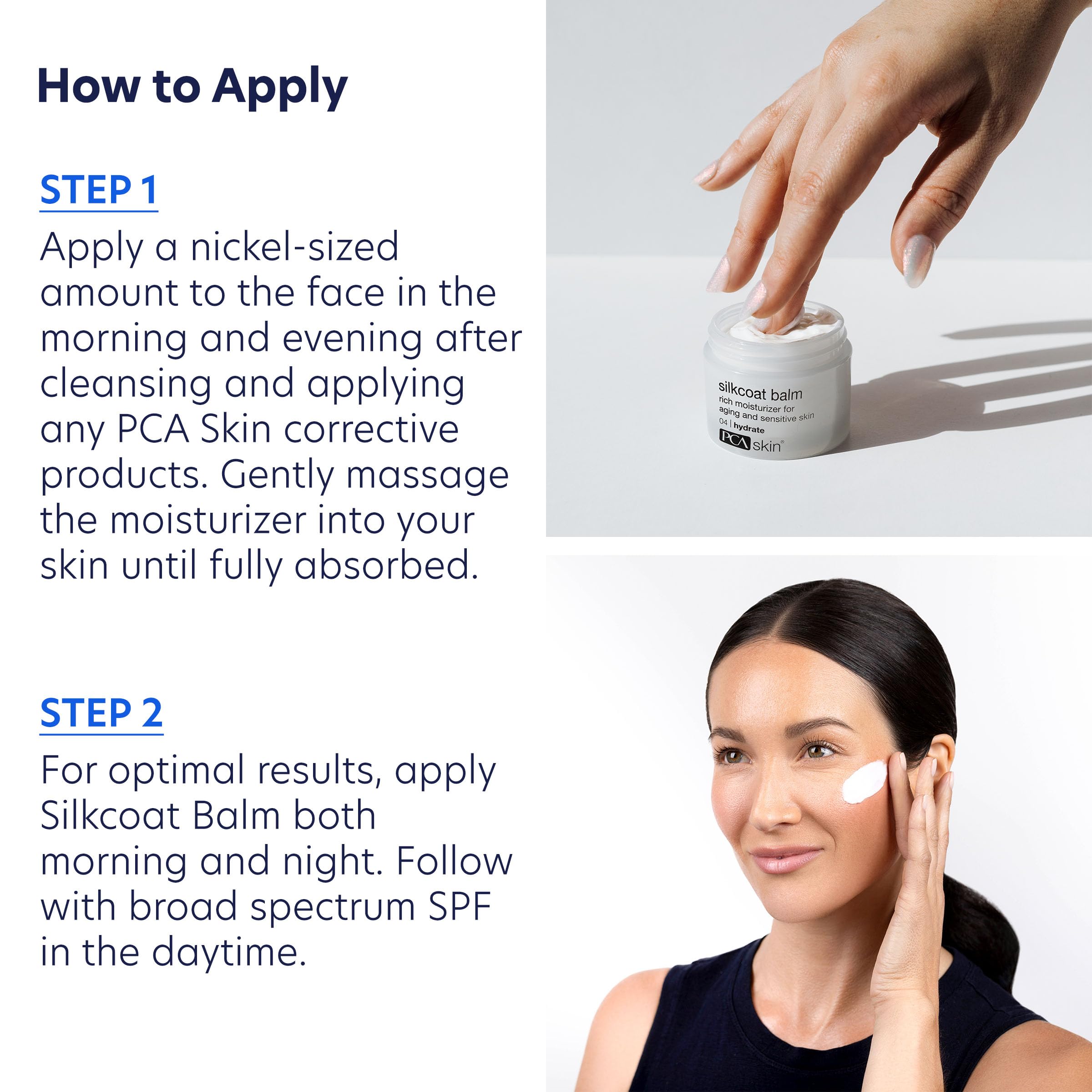 PCA SKIN Silkcoat Face Cream Balm – Anti-Aging Moisturizer for Dry Skin