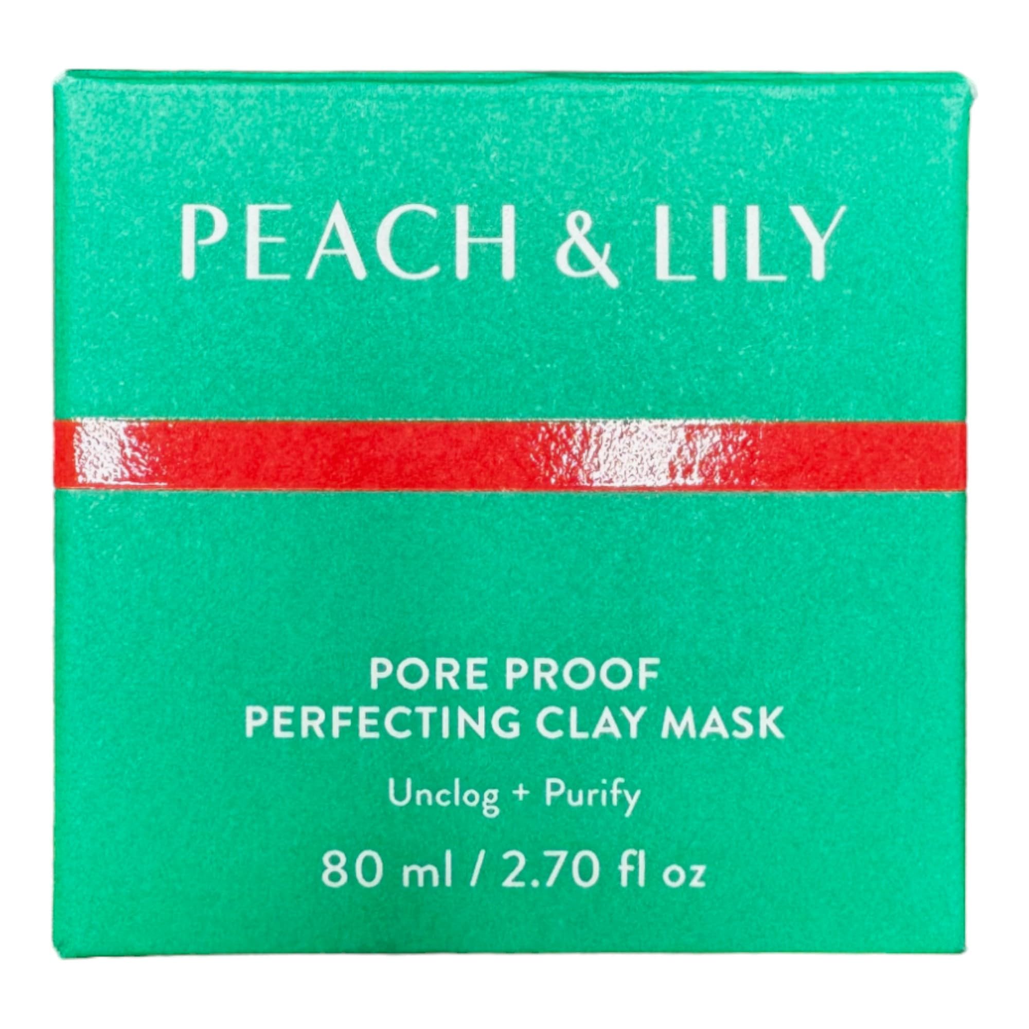Peach & Lily Pore Proof Perfecting Clay Mask | Deep-Clean Kaolin & Bentonite