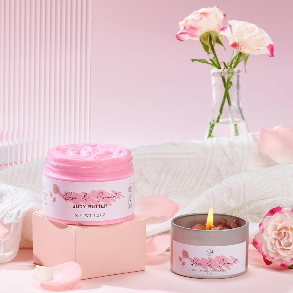 Peacoeye At-Home Spa Kit for Women – Luxury Bath Gift Set for Relaxation