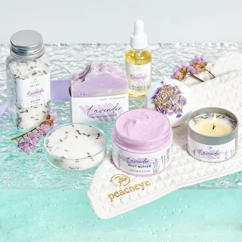 Peacoeye Spa Gifts for Women | Luxurious Bath Gift Box for Valentine’s Day & Mother’s Day