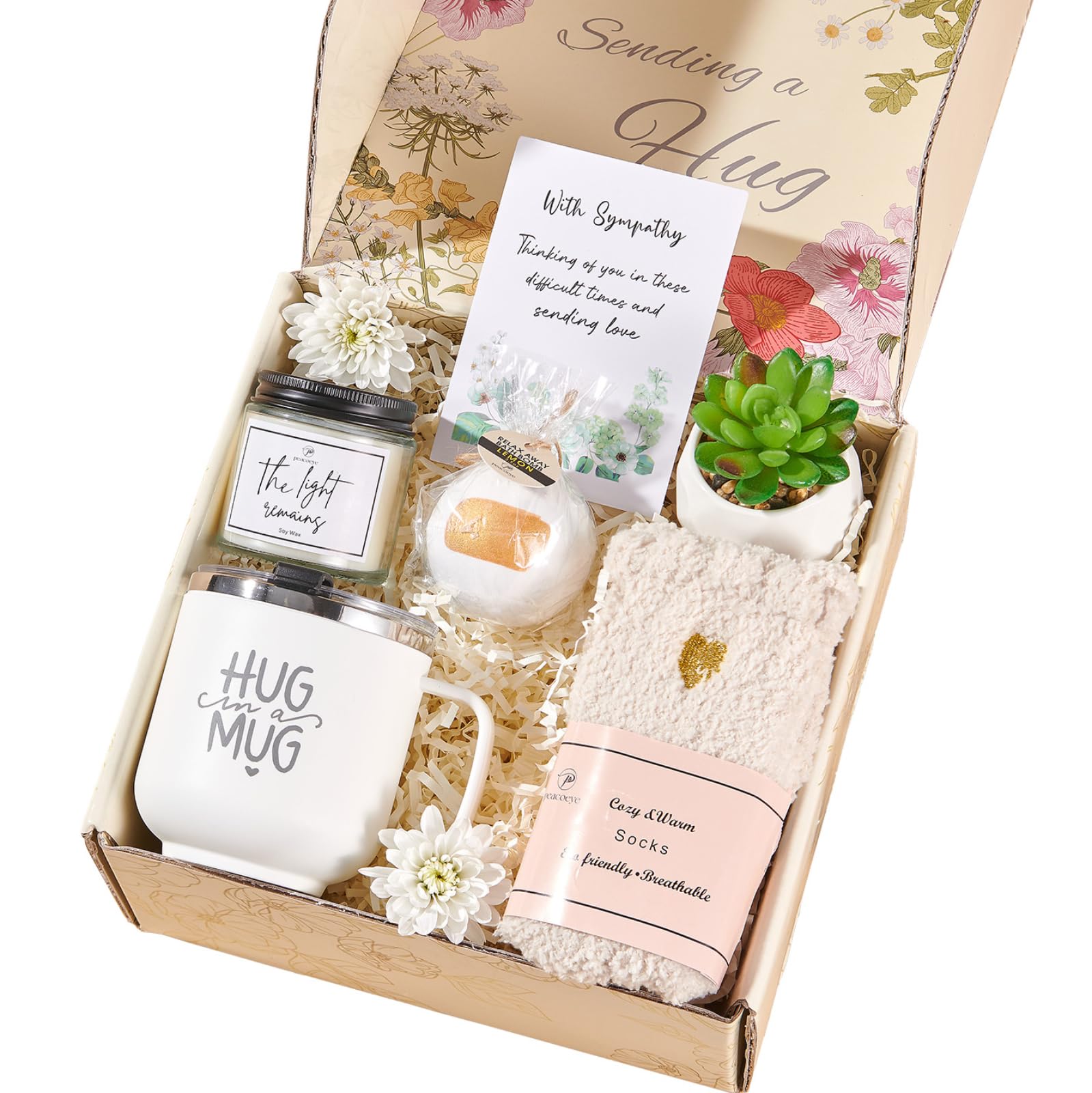 Peacoeye Sympathy Gift Baskets — Thoughtful Condolence Gifts for Loss & Grief