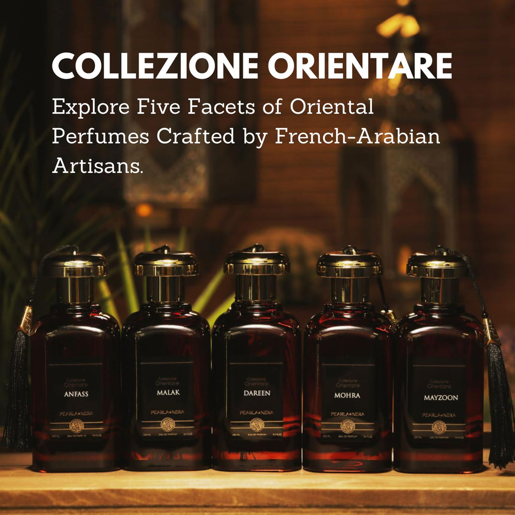 PEARLANERA MALAK – Ambery Oud, Smoky Rose & Wood (Unisex EDP, 3.4 oz)