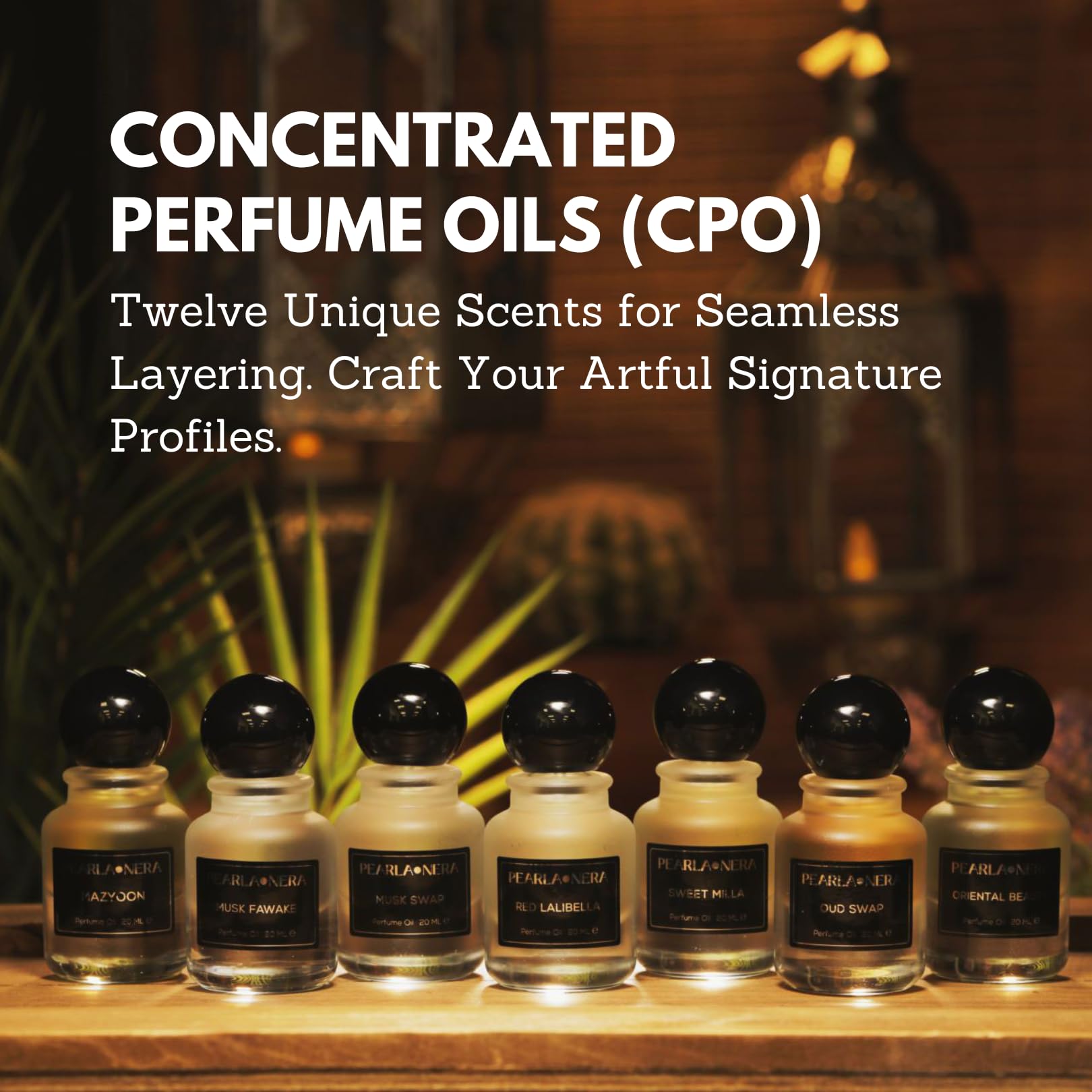 PEARLANERA Oriental Beauty Perfume Oil for Women – Fruity Floral Woody Musk, 0.68 fl oz