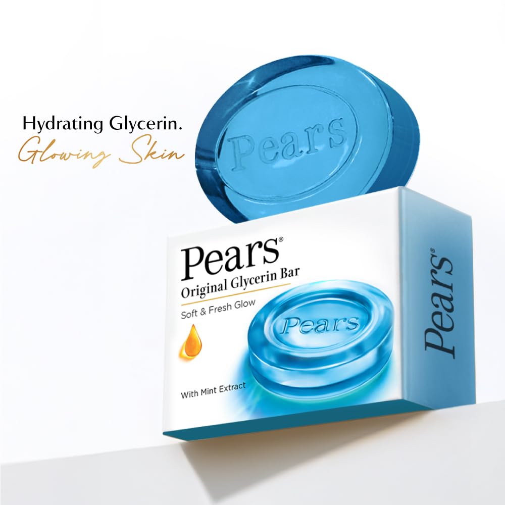 Pears Soft and Fresh Bathing Bar 125g | Buy 3 Get 1 Free