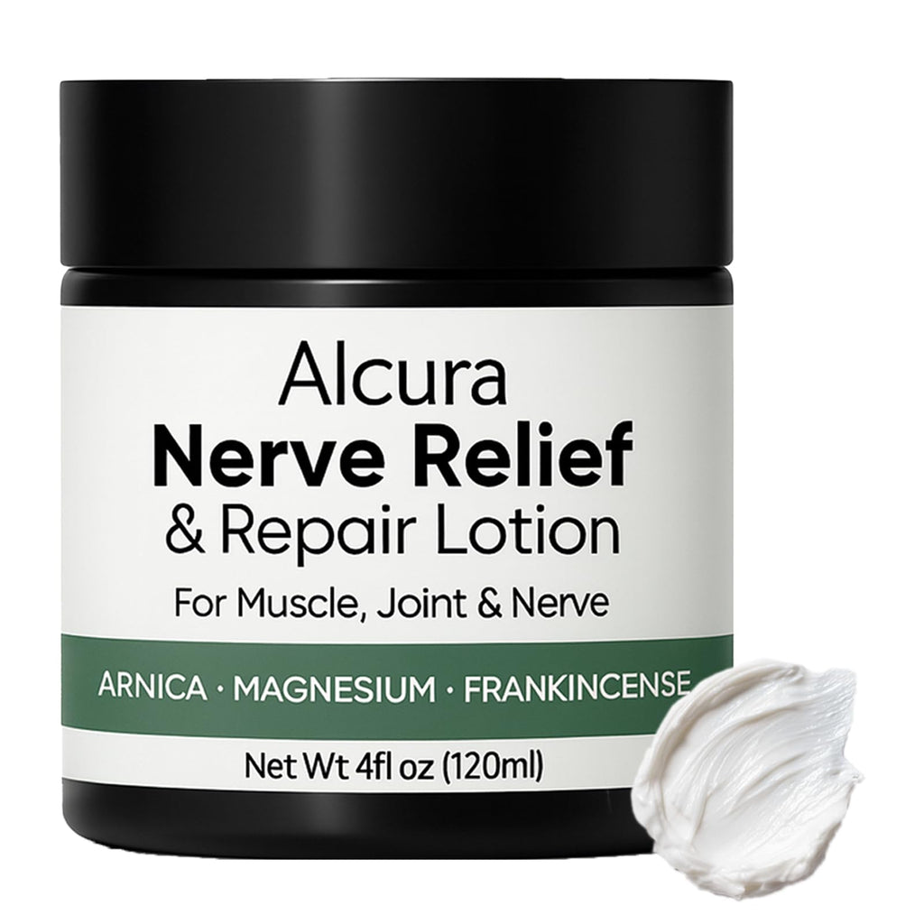 Peehss Alcura Nerve Cream – Arnica & Magnesium for Daily Nerve Comfort, 4 oz
