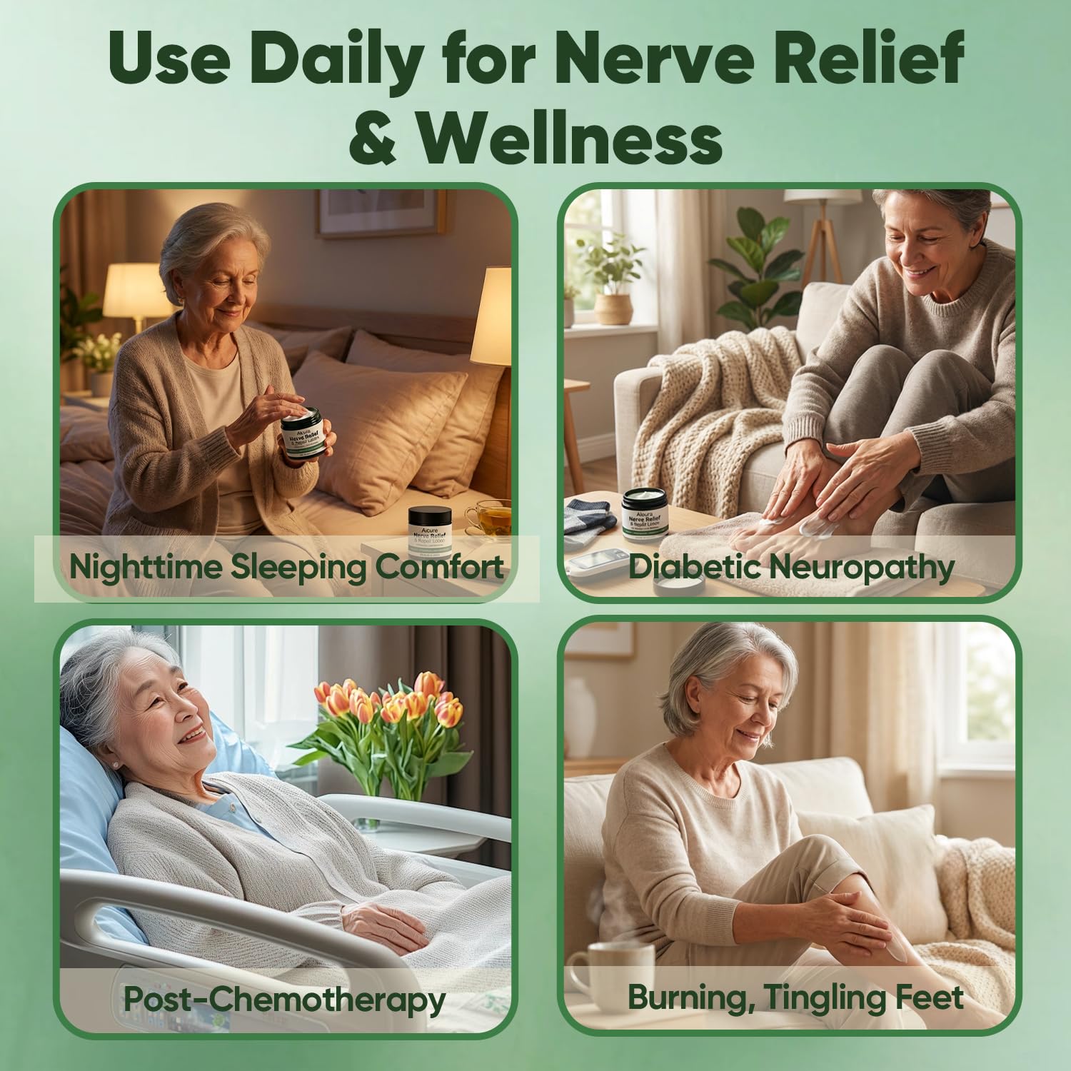 Peehss Alcura Nerve Cream – Arnica & Magnesium for Daily Nerve Comfort, 4 oz