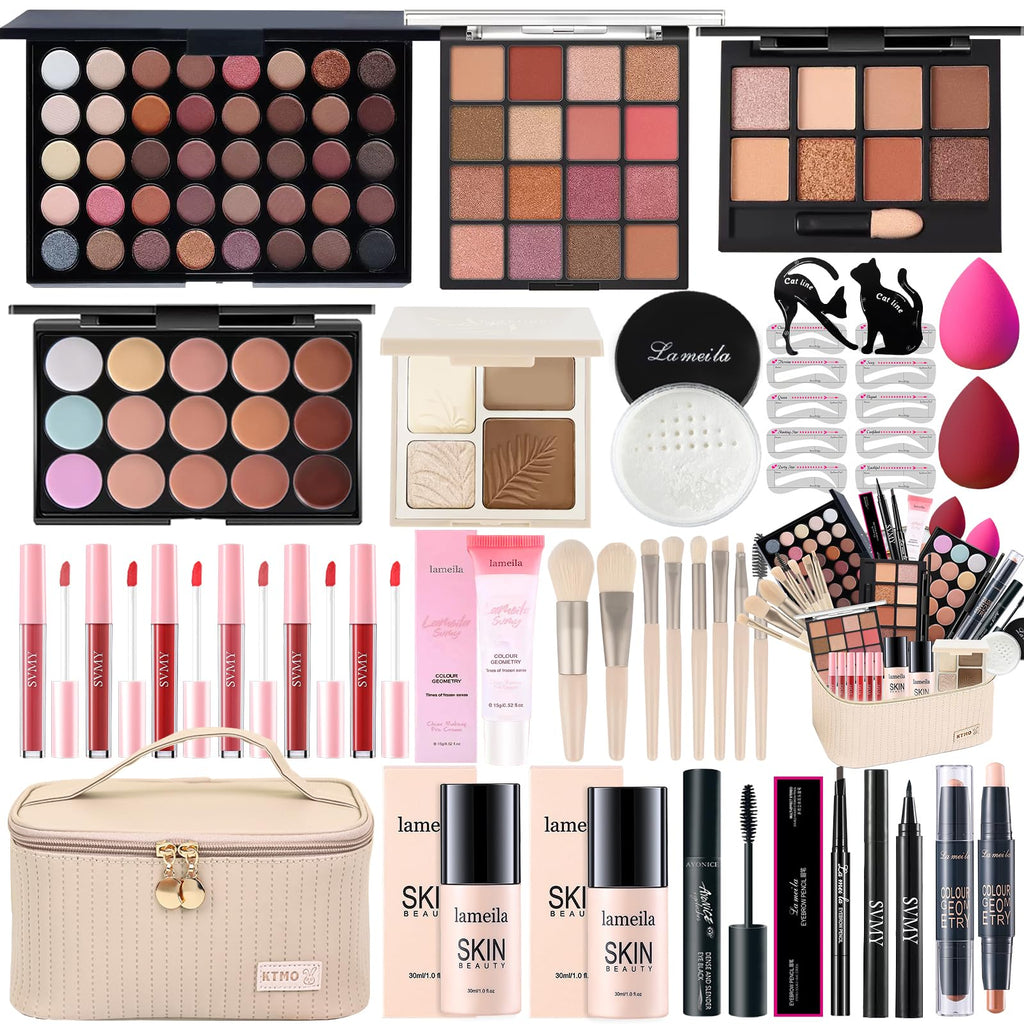 Peenice All-in-One Makeup Kit for Women – Complete Gift Set