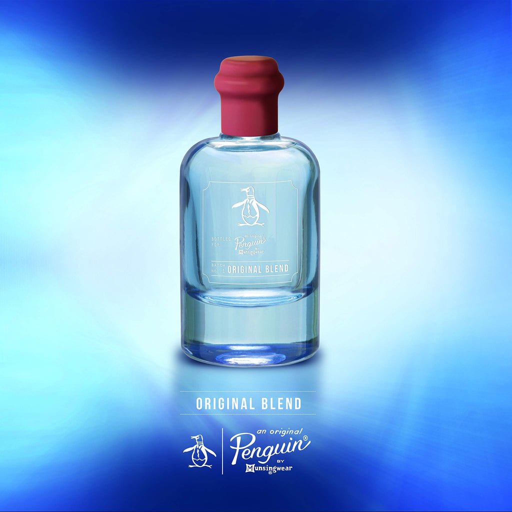 Penguin Original Blend Eau de Toilette for Men – Bergamot, Lime & Musk, 3.4 oz (100 mL)