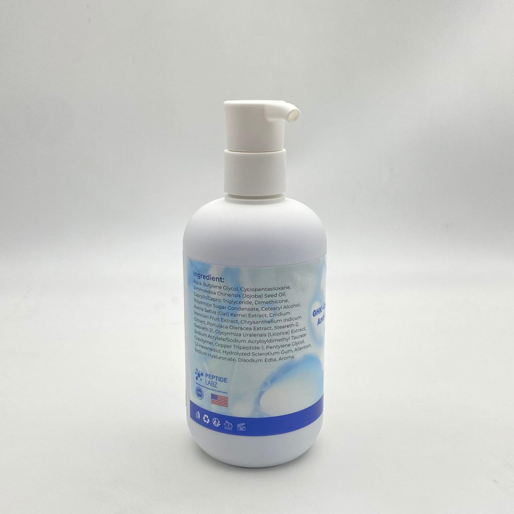 PeptideLabz Copper Peptide & Hyaluronic Acid Body Lotion – Anti-Aging, Skin Firming & Hydrating – 10 fl oz