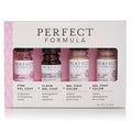 Perfect Formula Gel Coat Manicure Set – Nail Strengthener with Keratin (4 x 0.17 Fl oz) – Made in USA