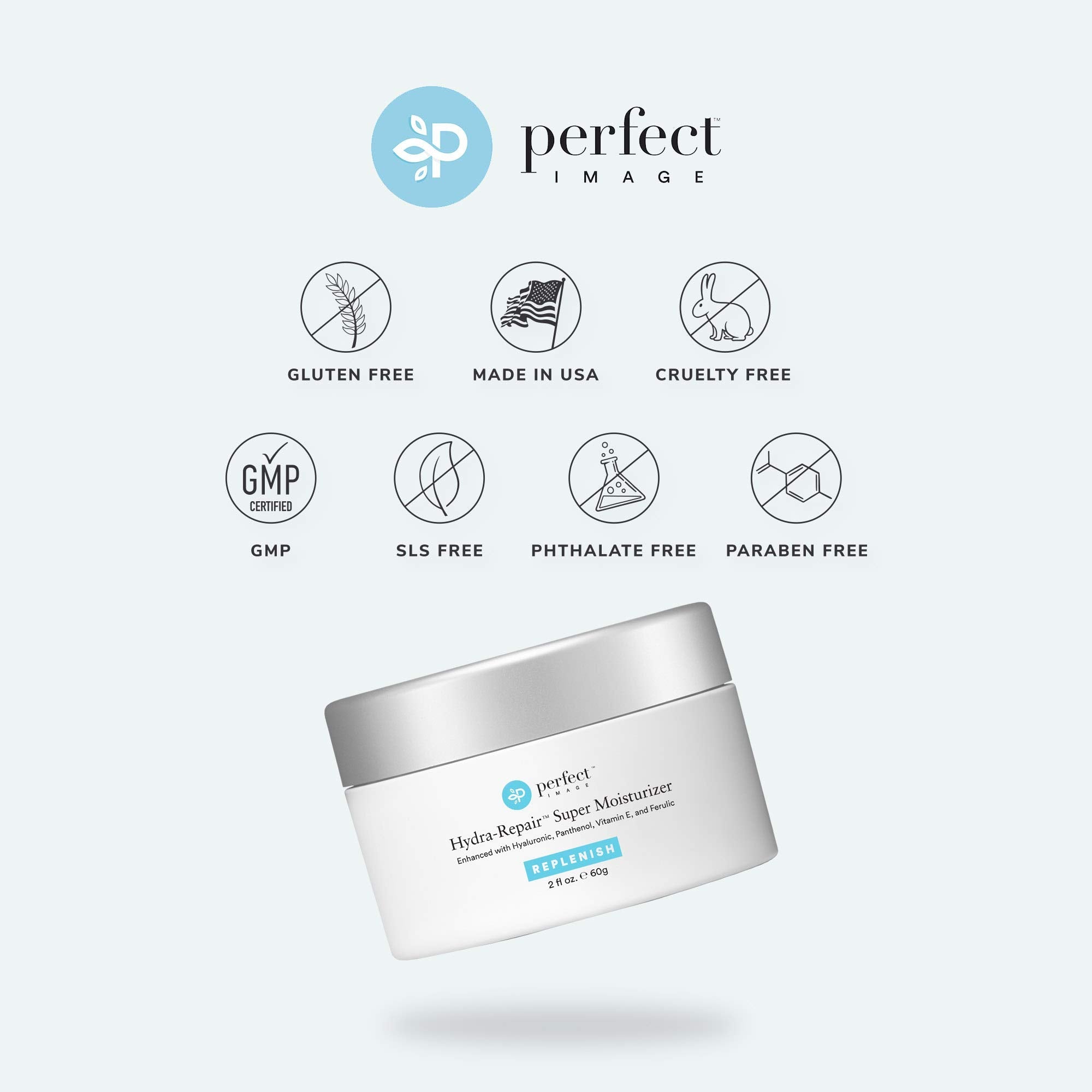 Perfect Image Hydra-Repair Super Moisturizer — Hyaluronic Acid Face Cream
