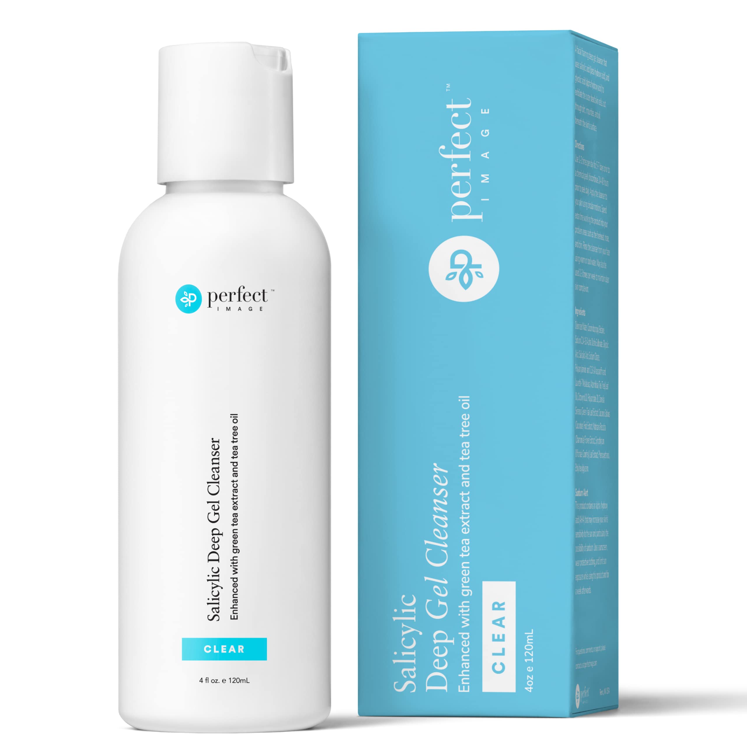 Perfect Image Salicylic Acid Deep Exfoliating Gel Cleanser | Tea Tree & Green Tea