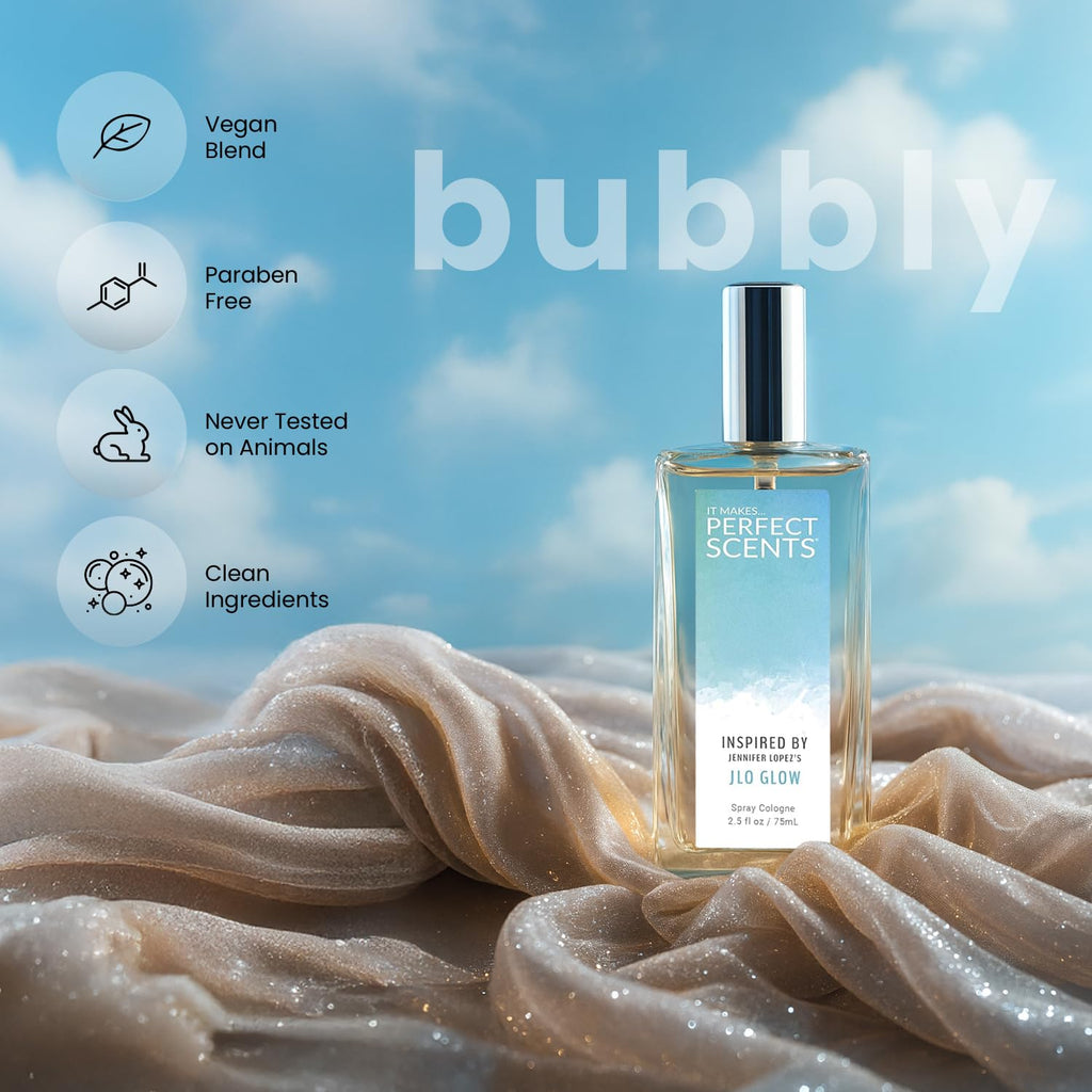 Perfect Scents Fragrances — J Lo Glow Inspired Women’s EDT, Vegan & Cruelty-Free, 2.5 fl oz