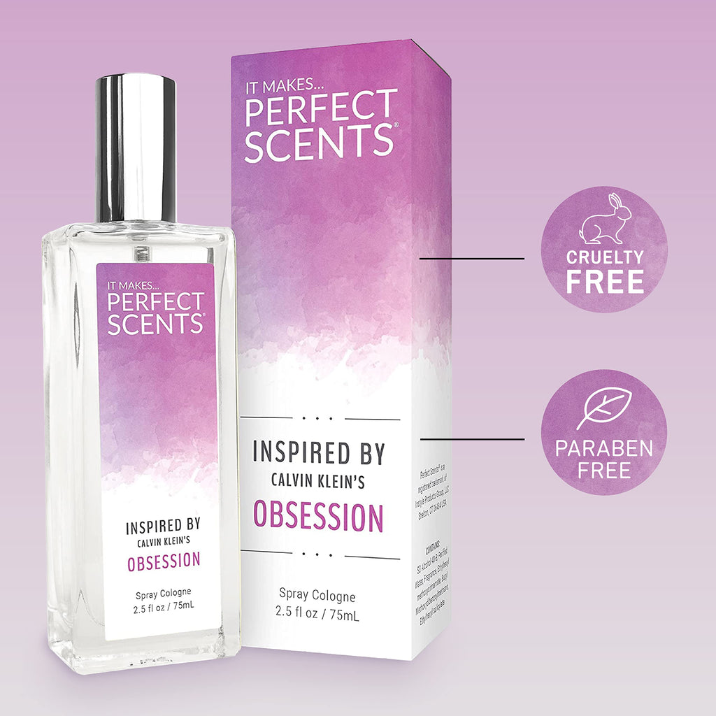 Perfect Scents Obsession – Women’s Eau de Toilette | Vegan, Paraben-Free, Cruelty-Free 2.5 fl oz