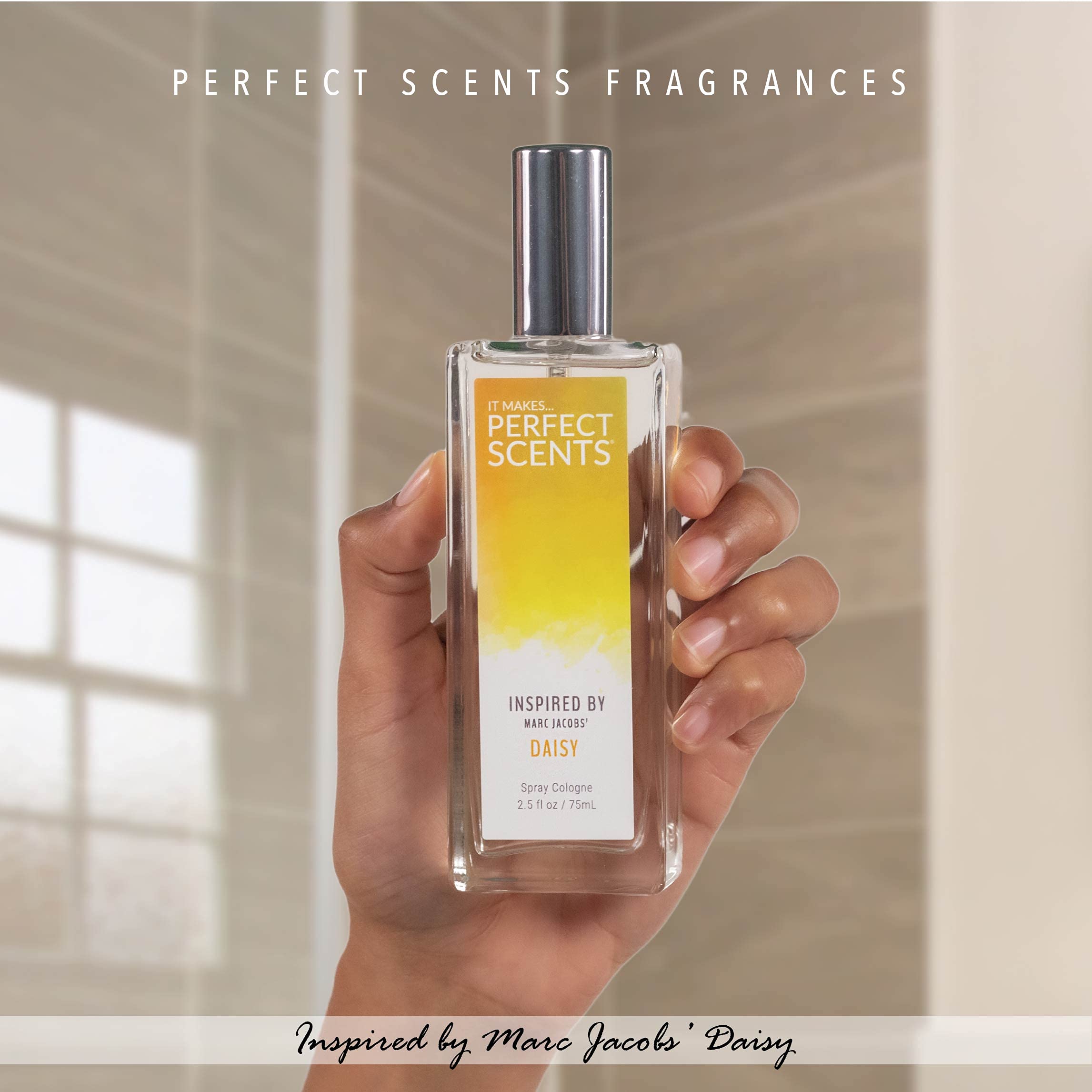 Perfect Scents Fragrances – Daisy-Inspired Women’s EDT | Vegan, Cruelty-Free, 2.5 oz