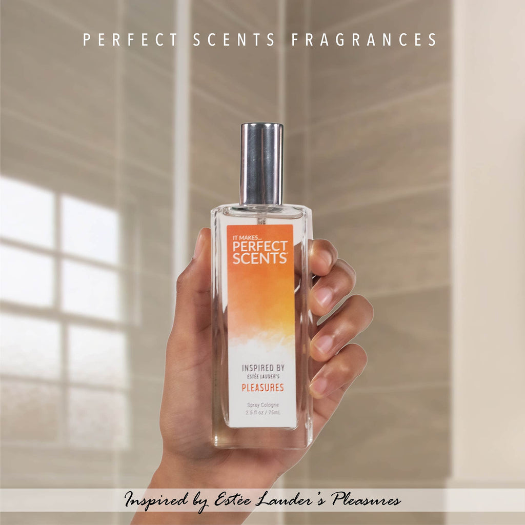 Perfect Scents Pleasures-Inspired Women’s EDT – Vegan, Cruelty-Free, 2.5 fl oz