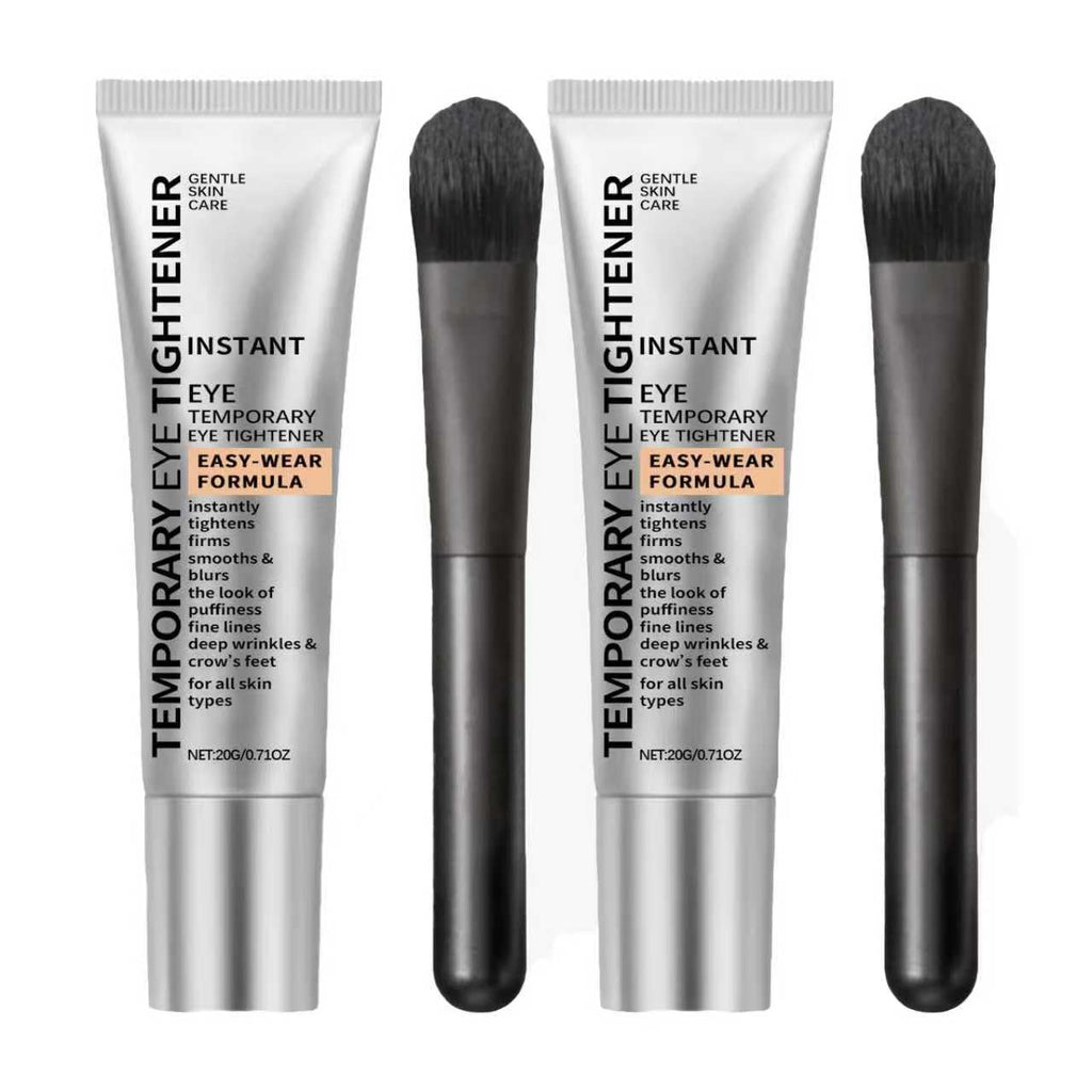 Perfection Eye Tightener with Brush – 2-Pack Hydrating Under-Eye Cream